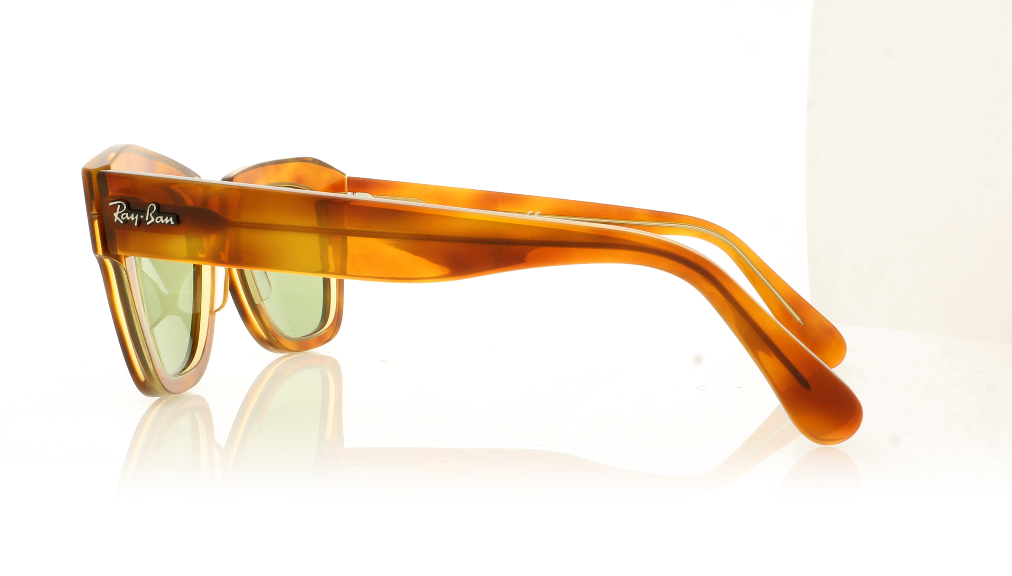 Ray-Ban State Street 0RB2186 Top Tortoise/Transparent Beige 12934E Sunglasses