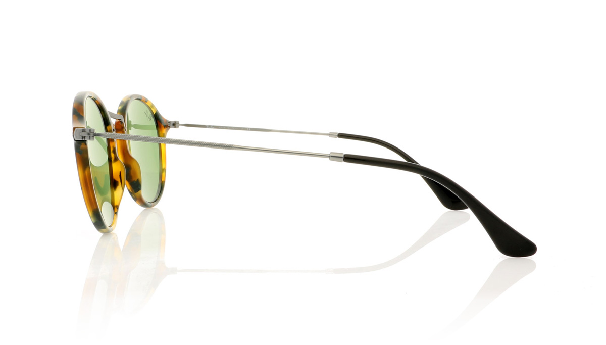 Ray-Ban RB2447 Spotted Green Hav 11594E Sunglasses