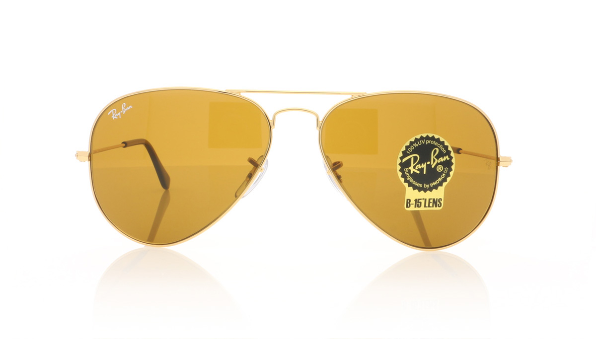 Ray-Ban AVIATOR RB3025 Gold 001/33 Sunglasses