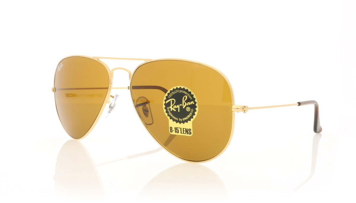 Ray-Ban AVIATOR RB3025 Gold 001/33 Sunglasses
