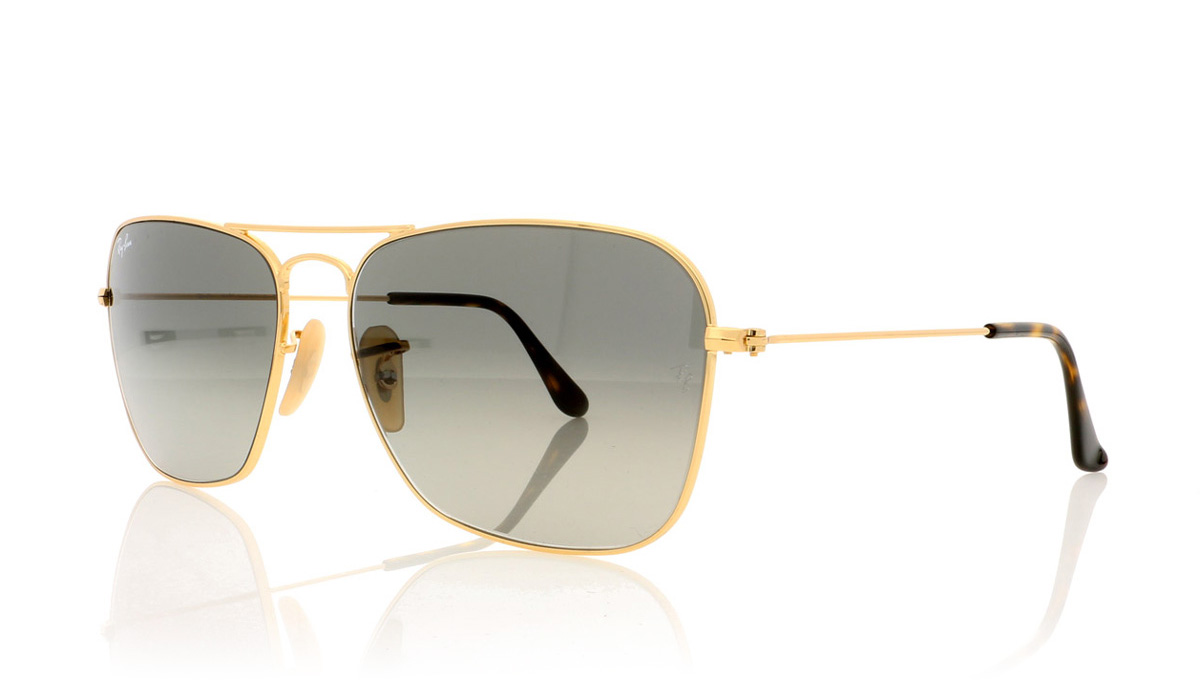 Ray-Ban RB3136 Gld/Grey Gry Grd 181/71 Sunglasses