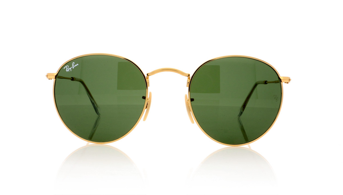 Ray-Ban ROUND METAL RB3447 Gold 001 Sunglasses