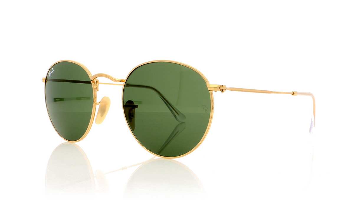 Ray-Ban ROUND METAL RB3447 Gold 001 Sunglasses
