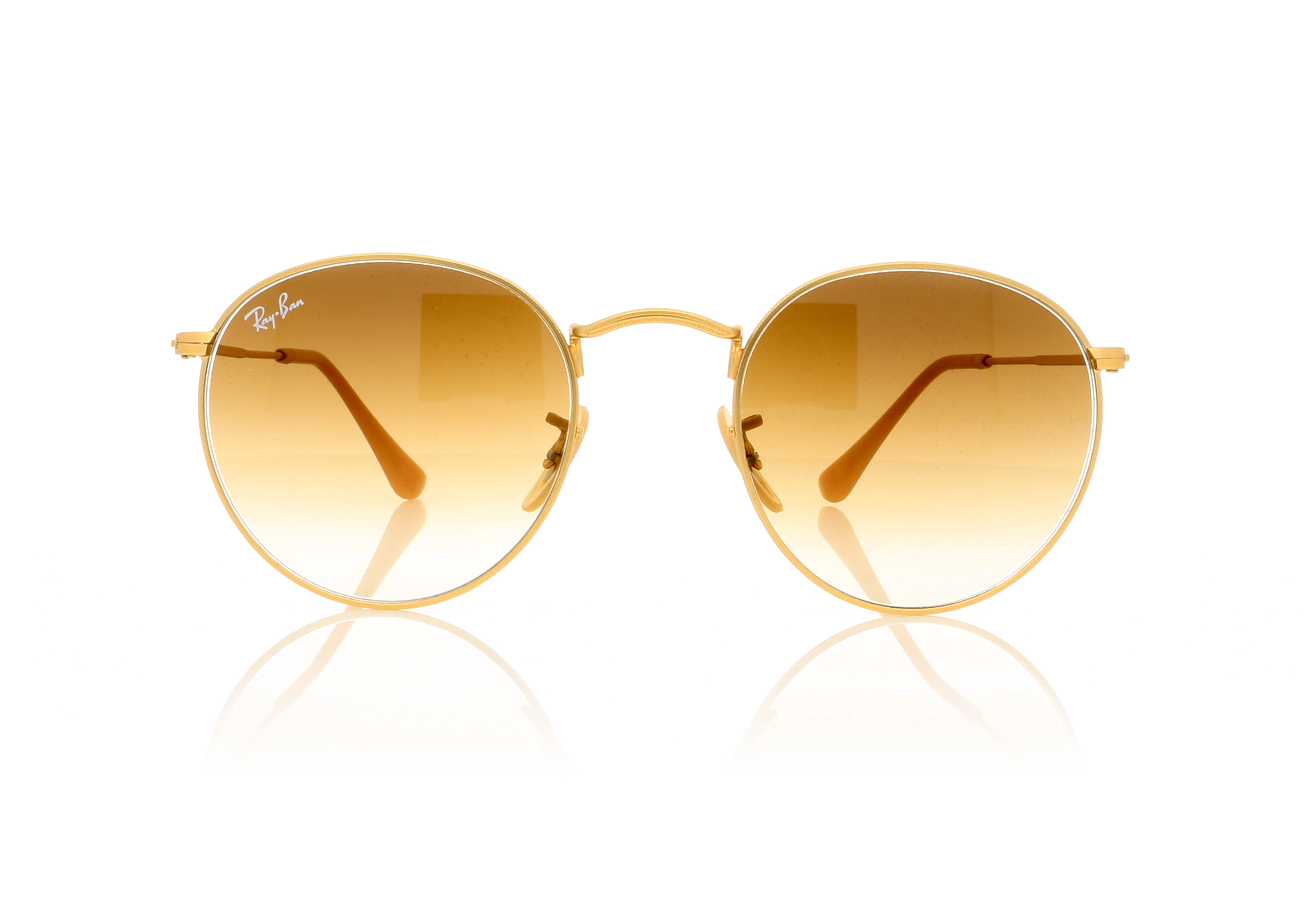 Ray-Ban ROUND METAL RB3447 Gold 112/51 Sunglasses