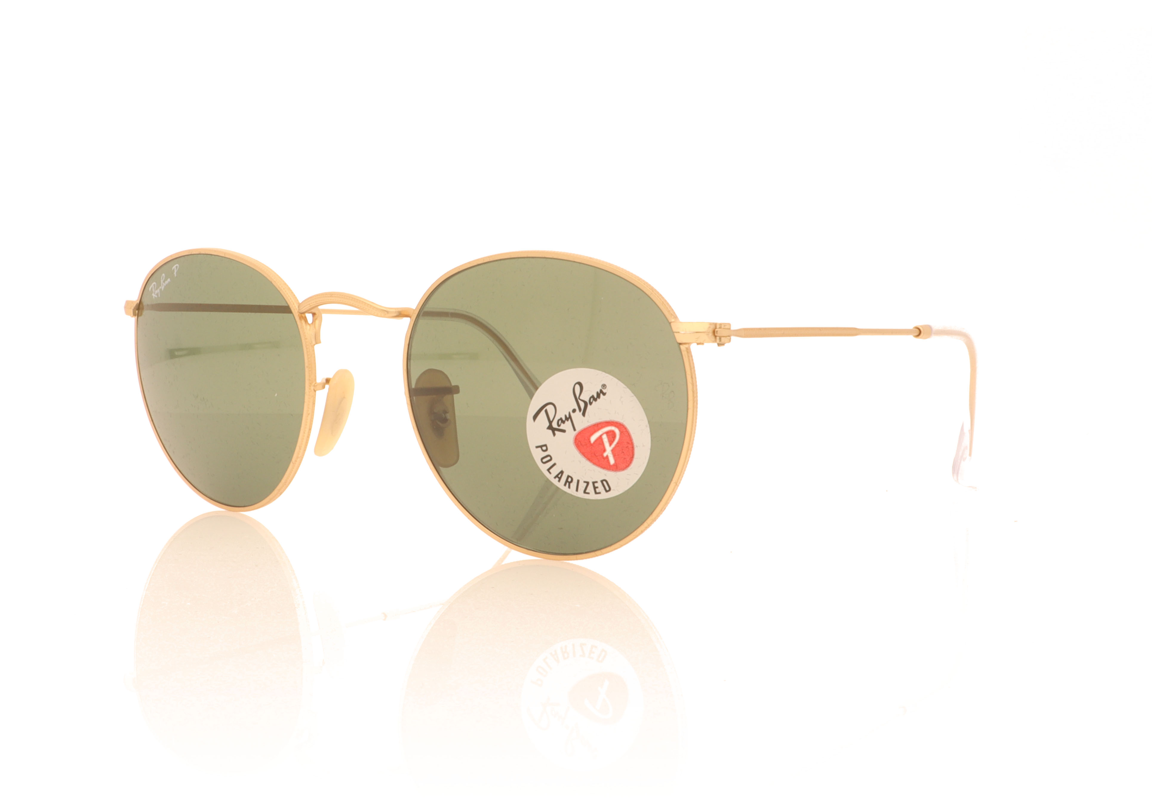 Ray-Ban ROUND METAL RB3447 Gold 112/58 Sunglasses