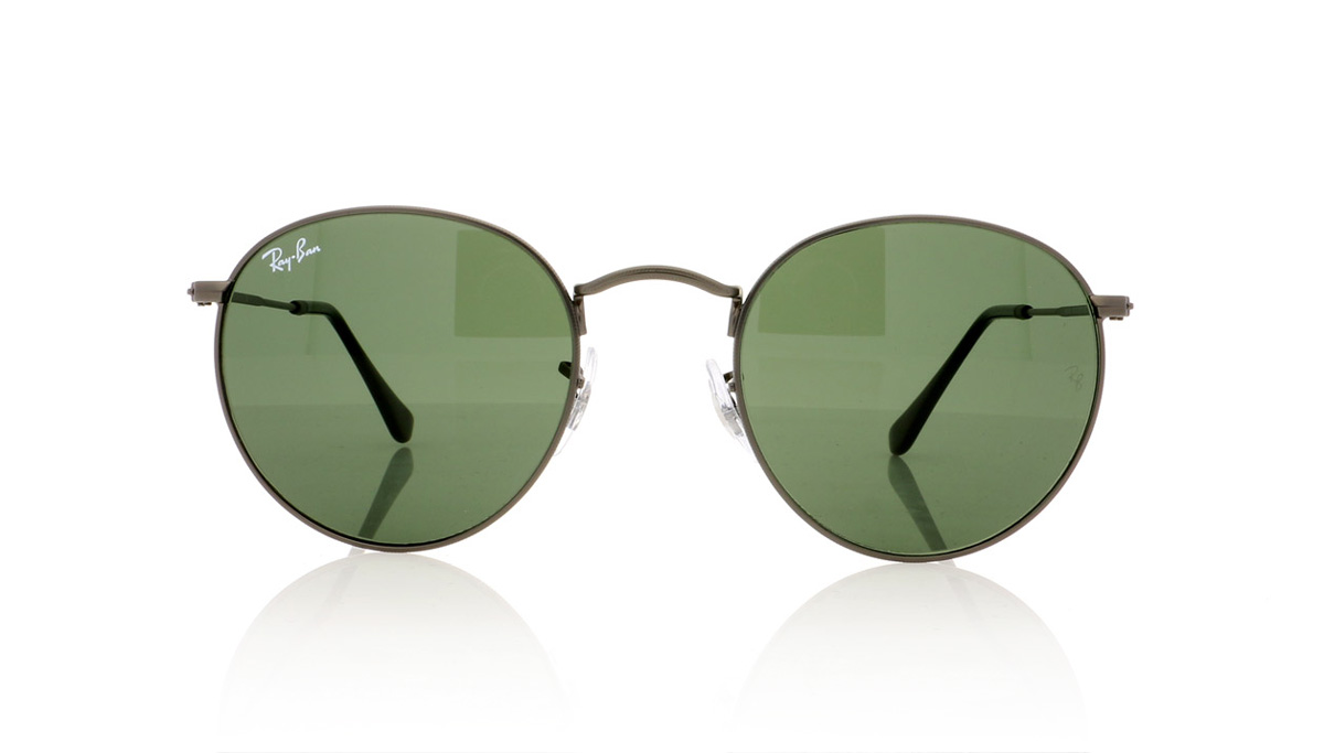 Ray-Ban ROUND METAL RB3447 Gunmetal 029 Sunglasses