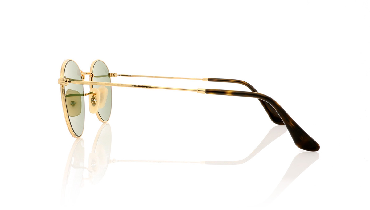 Ray-Ban RB 3447-N 0RB3447N Shiny Gold/Wisteria Flash Lens 0018O Sunglasses