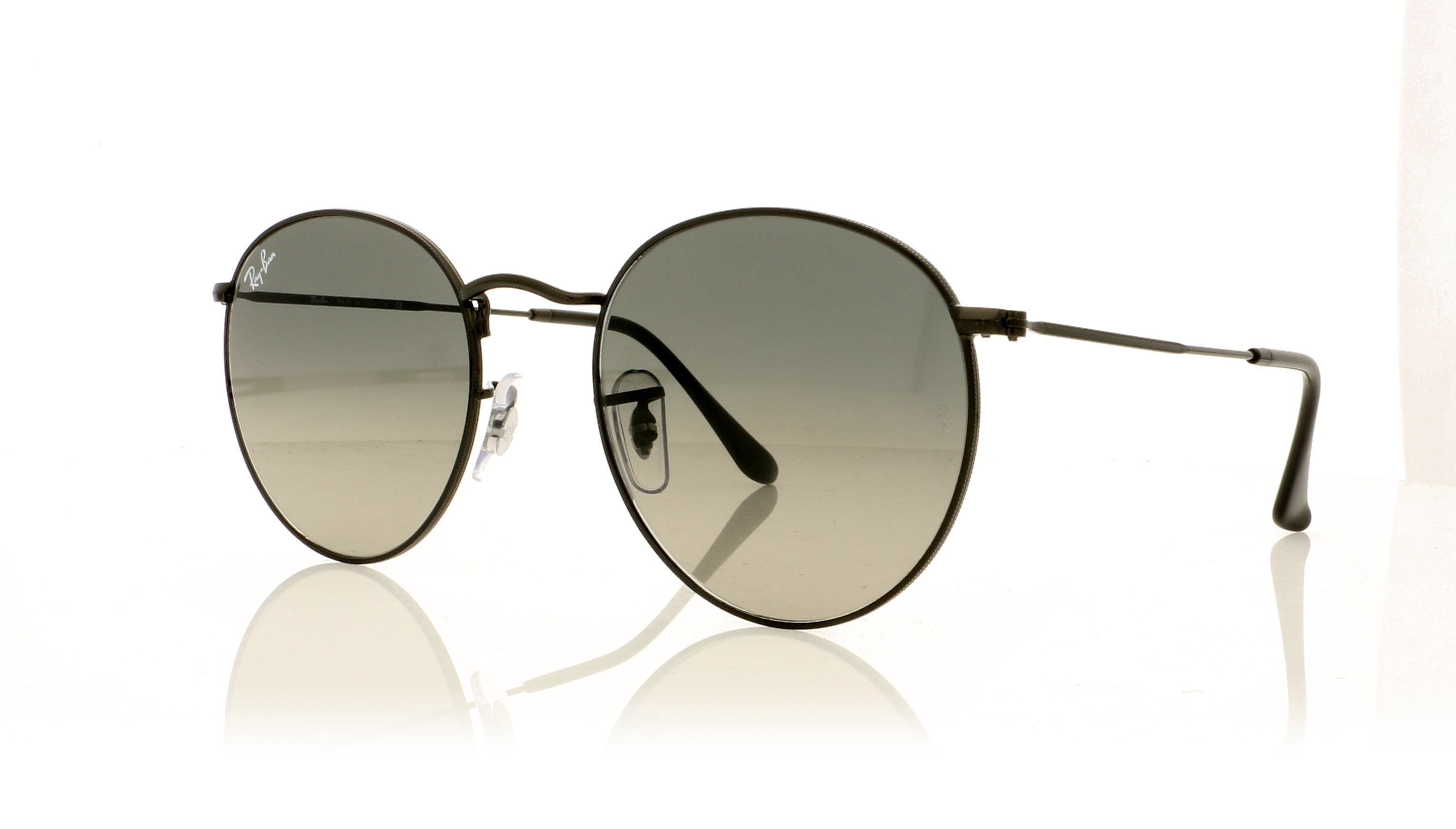 Ray-Ban ROUND METAL RB3447N Black 002/71 Sunglasses