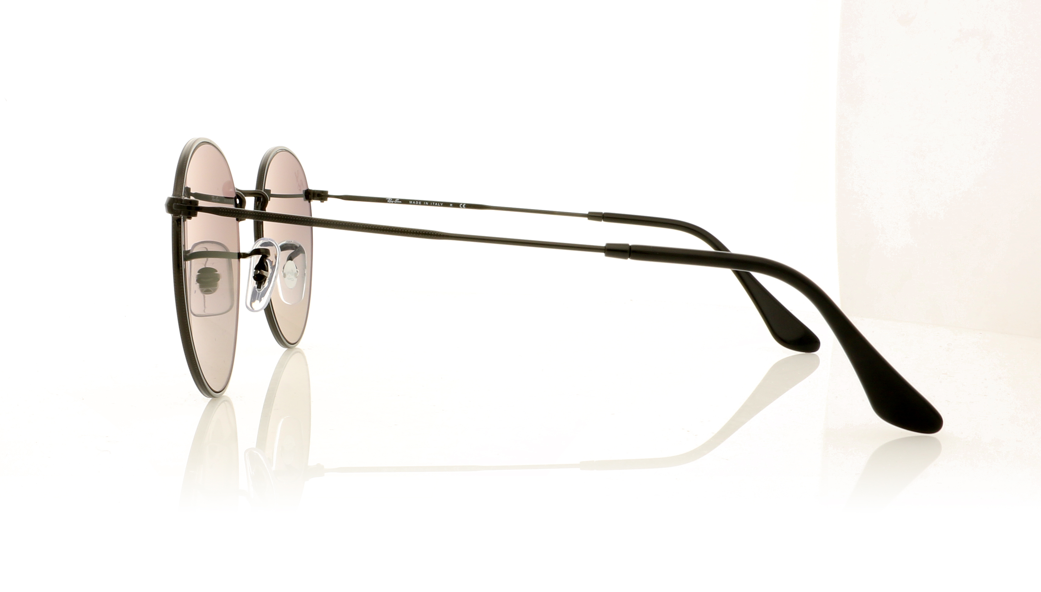 Ray-Ban ROUND METAL RB3447N Black 002/71 Sunglasses