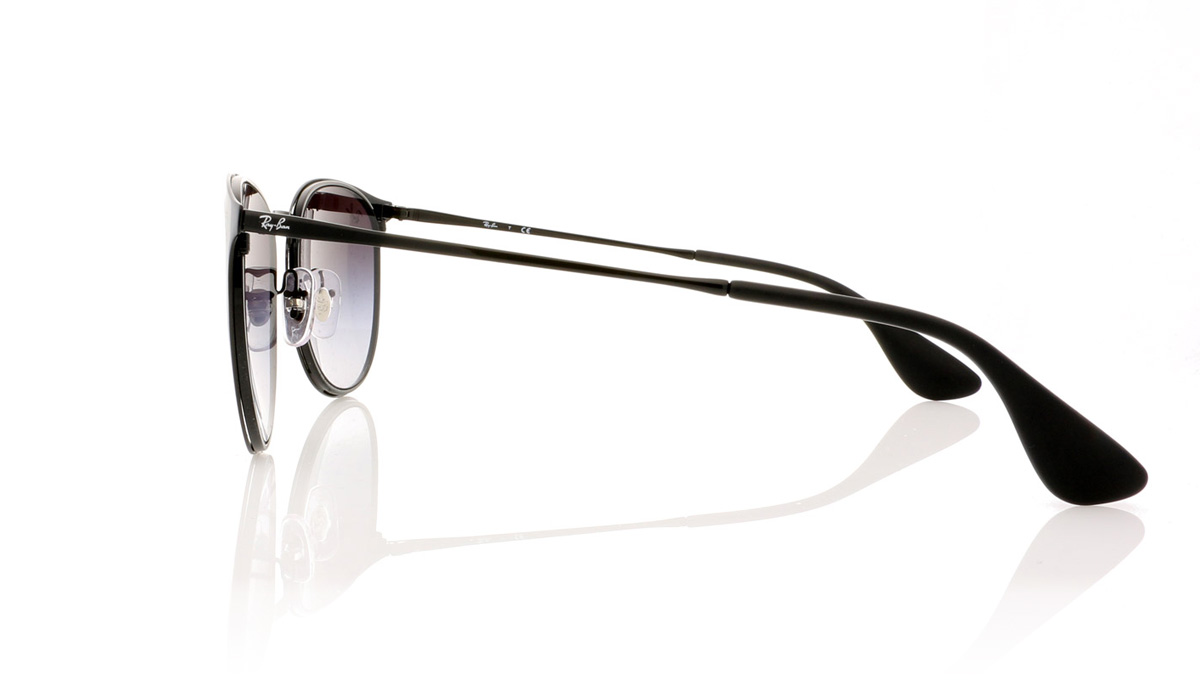 Ray-Ban ERIKA METAL RB3539 Black 002/8G Sunglasses