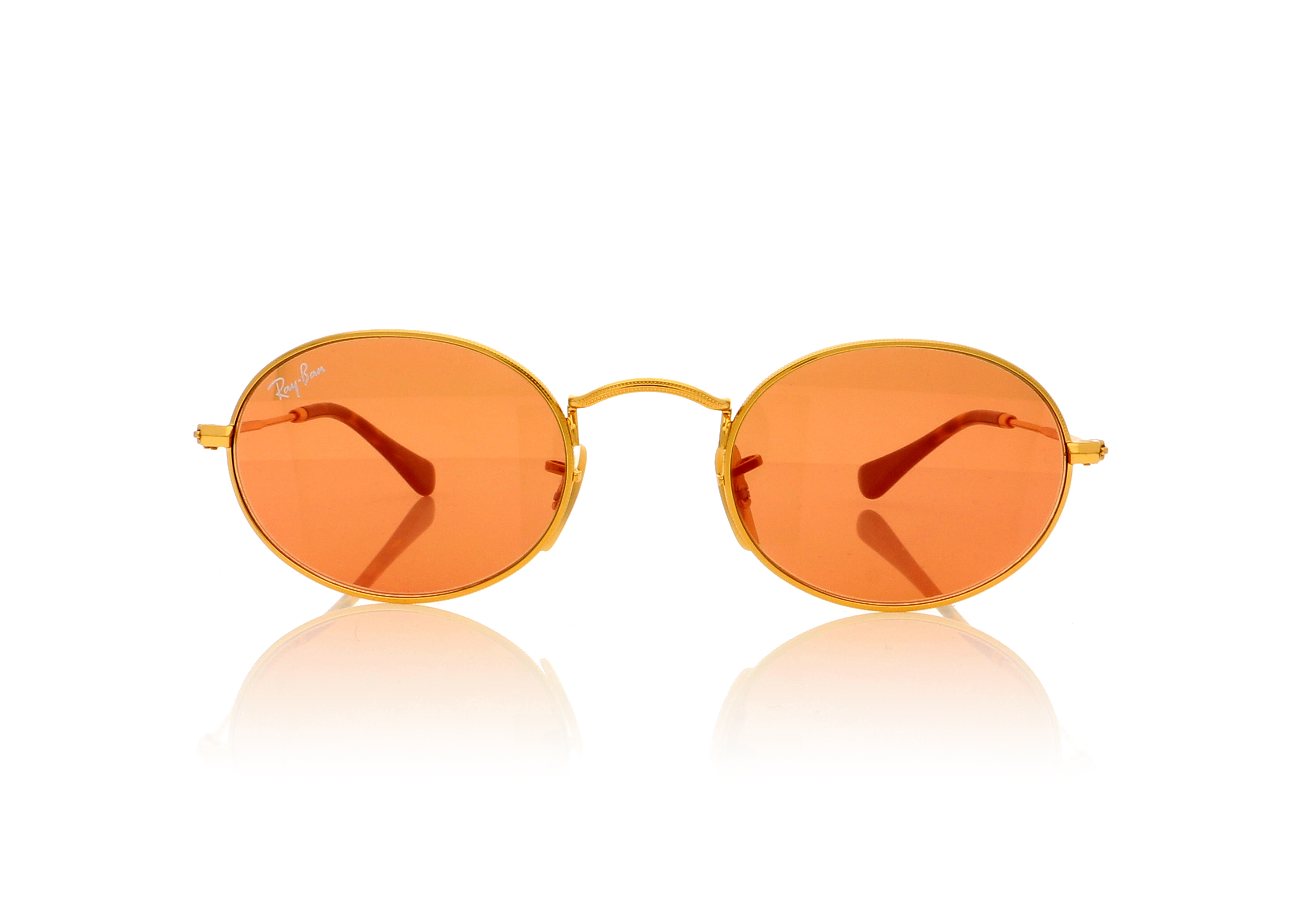 Ray-Ban Oval 0RB3547N Gold 001/Z2 Sunglasses