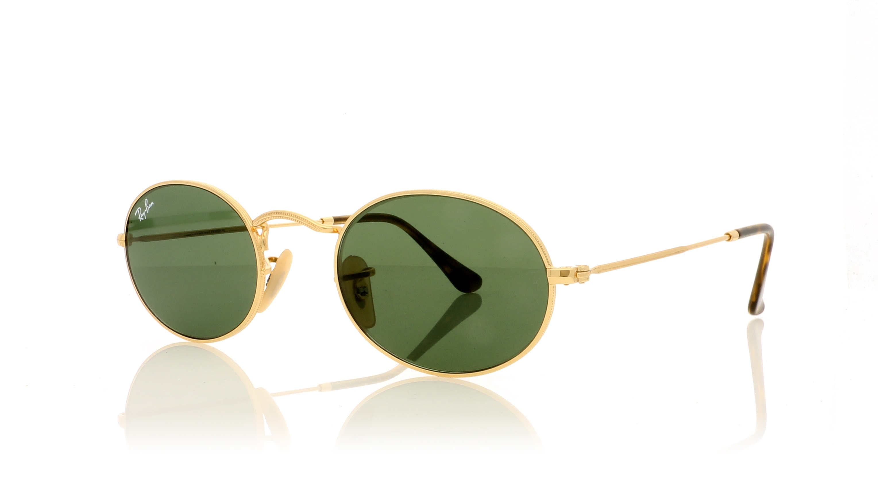 Ray-Ban OVAL RB3547N Gold 001 Sunglasses