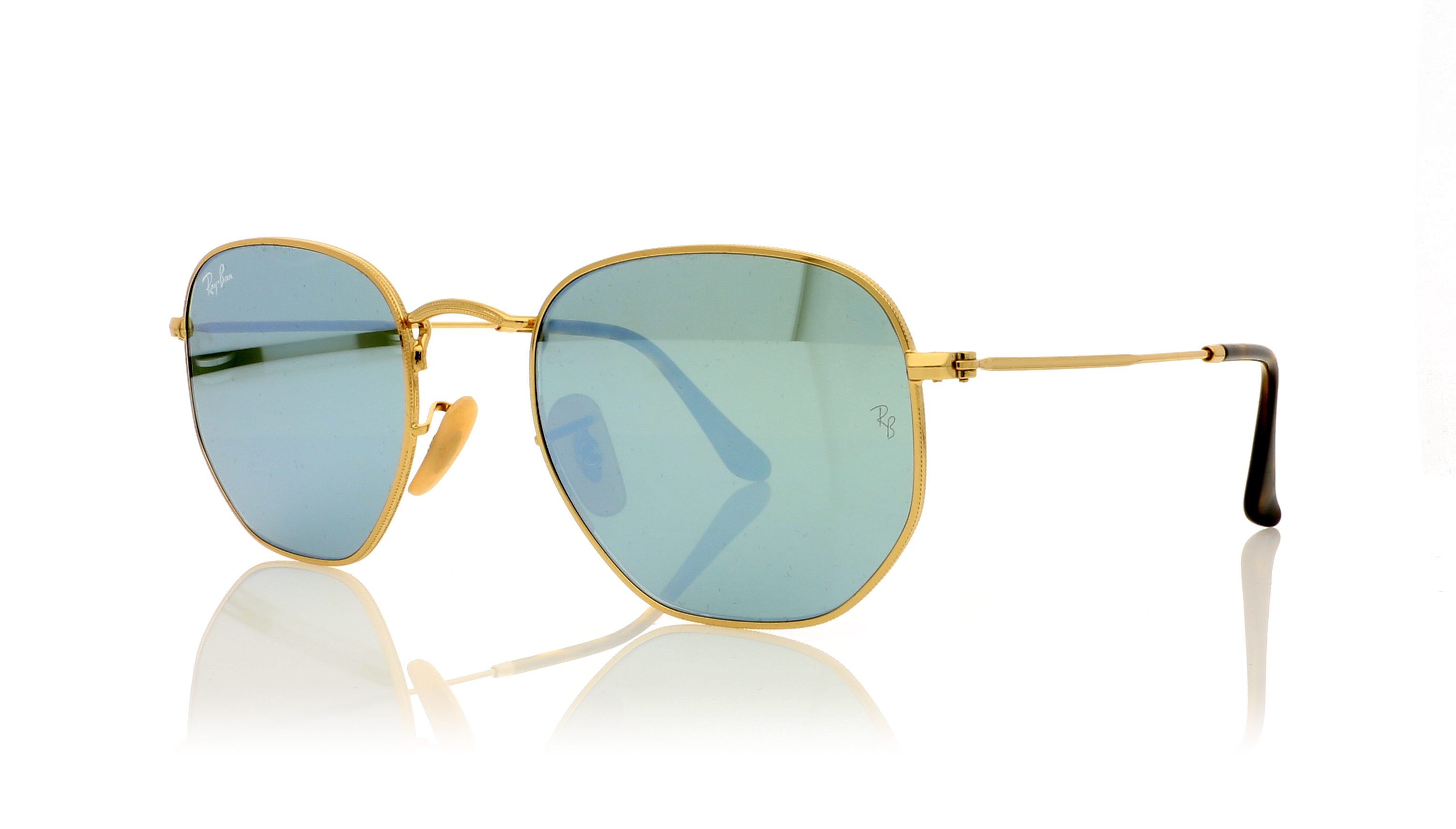 Ray-Ban HEXAGONAL RB3548N Gold 001/30 Sunglasses