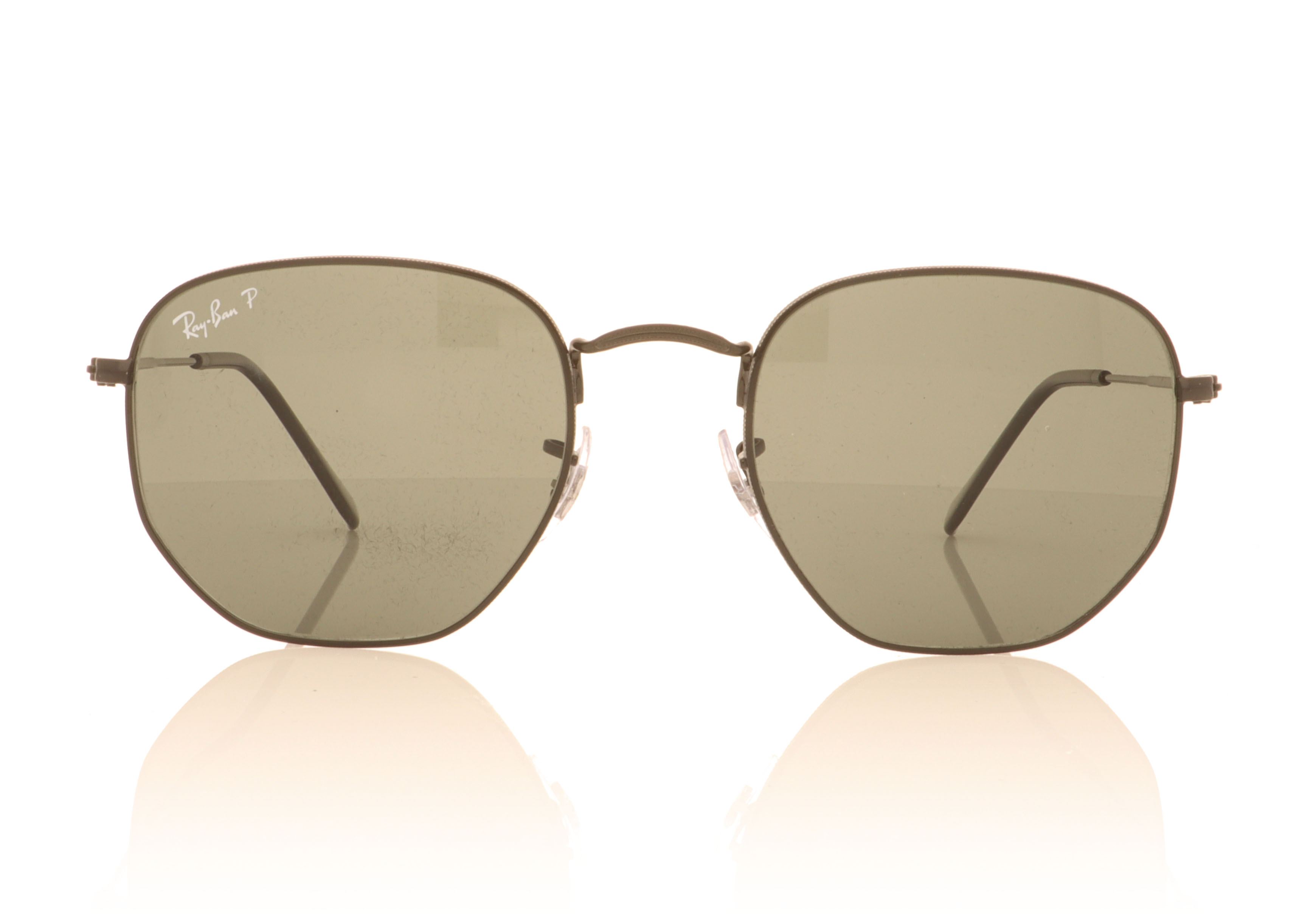 Ray-Ban HEXAGONAL RB3548N Black 002/58 Sunglasses