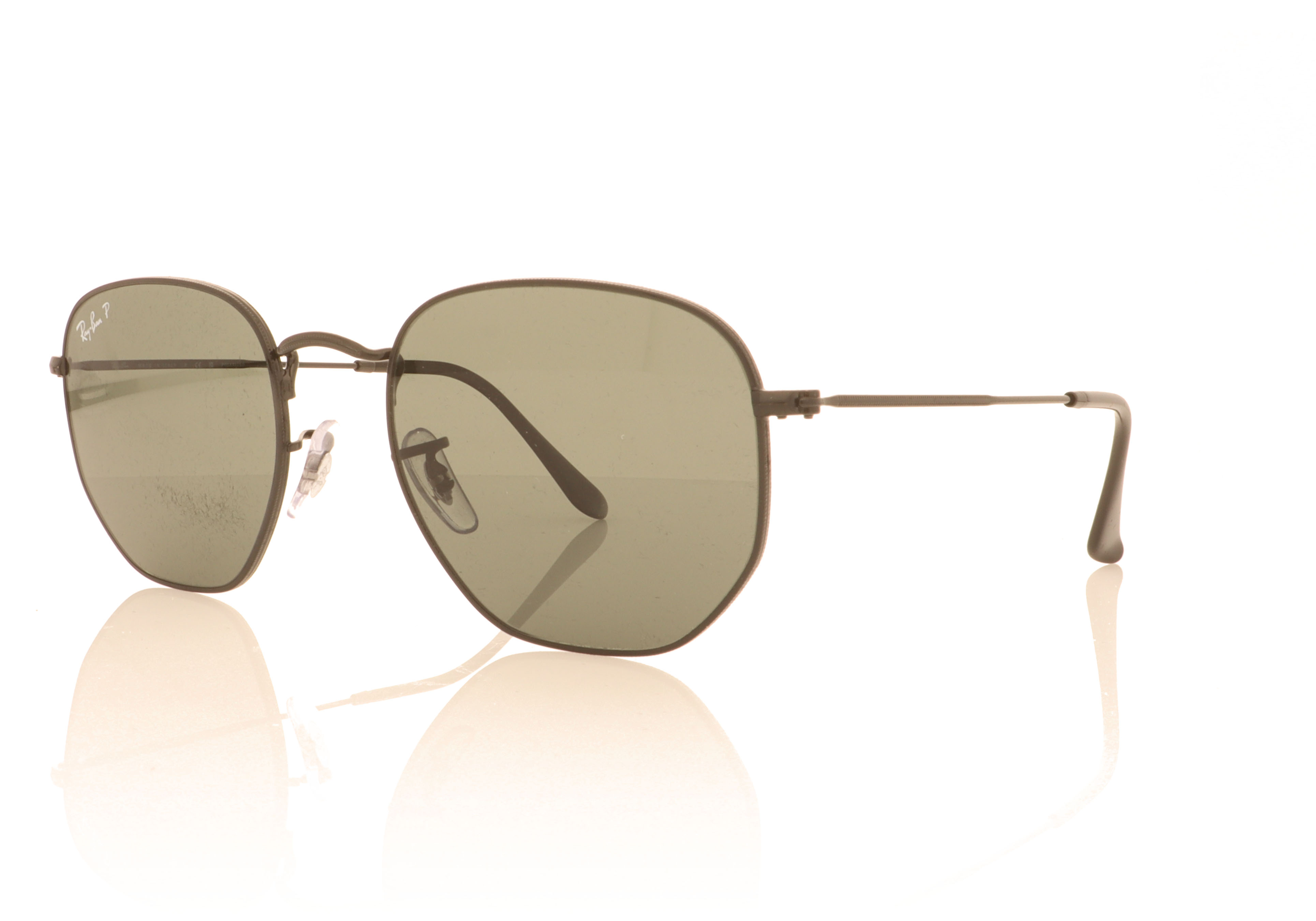 Ray-Ban HEXAGONAL RB3548N Black 002/58 Sunglasses