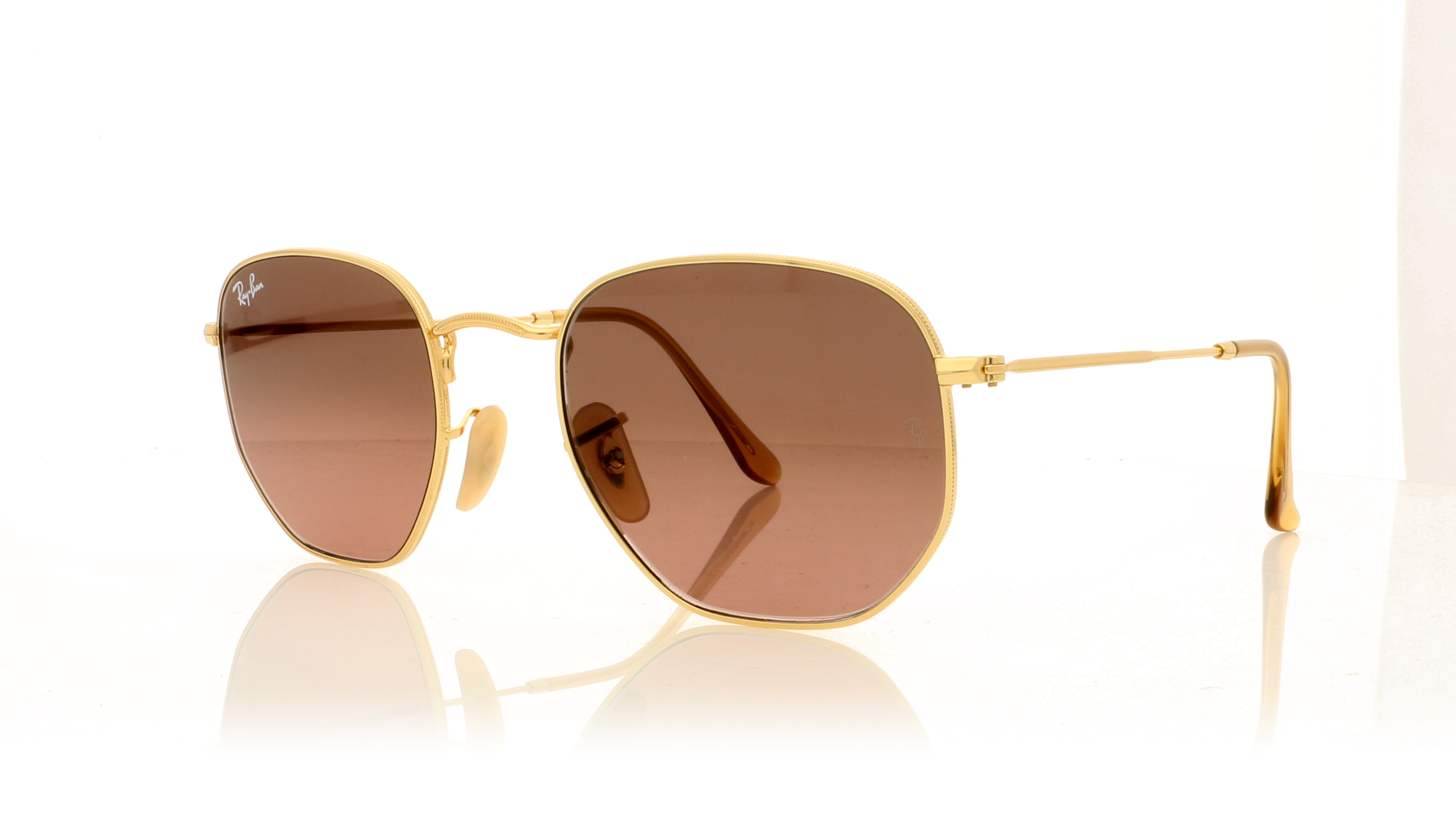 Ray-Ban HEXAGONAL RB3548N Gold 912443 Sunglasses