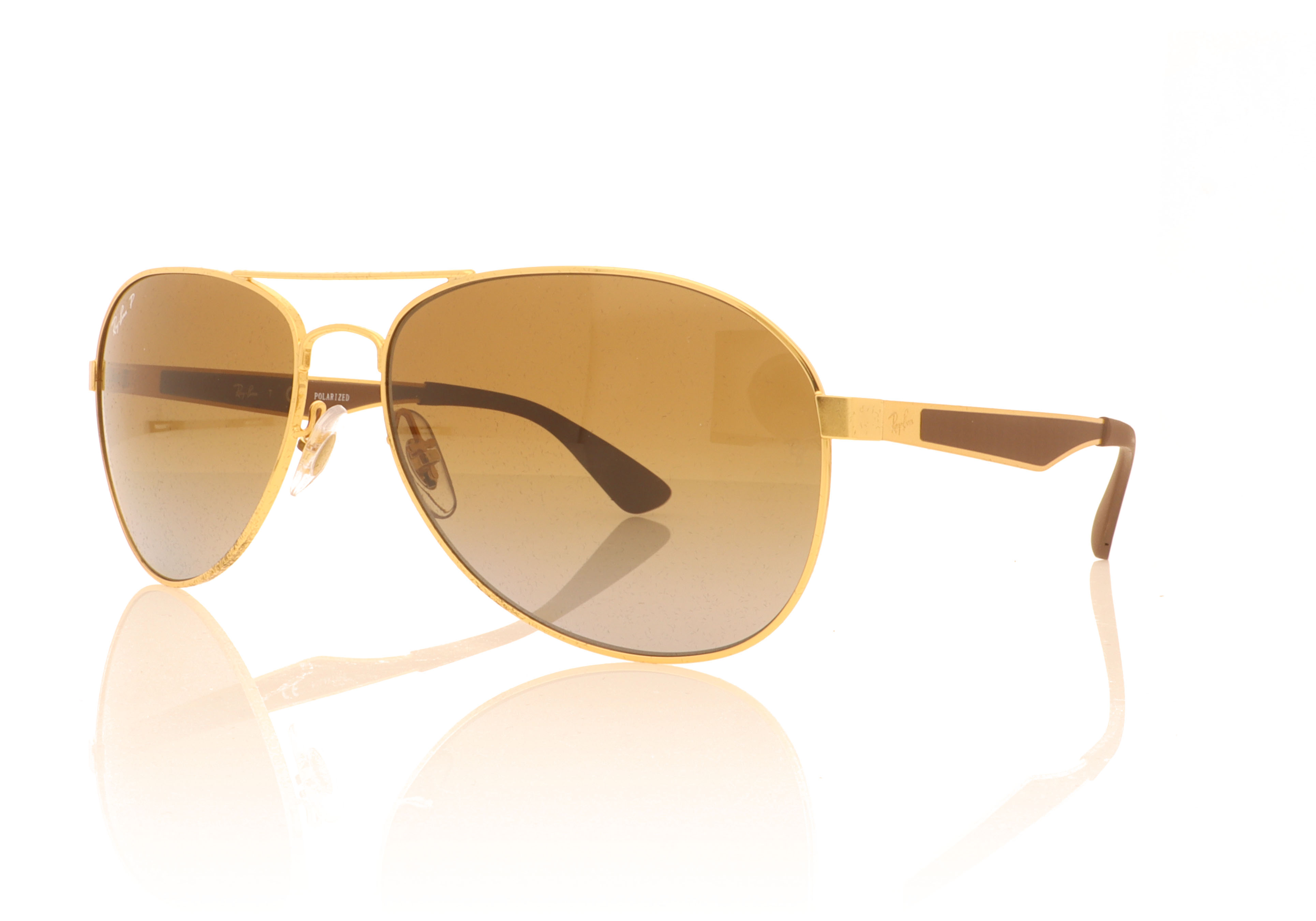 Ray-Ban RB3549 Gold 001/T5 Sunglasses