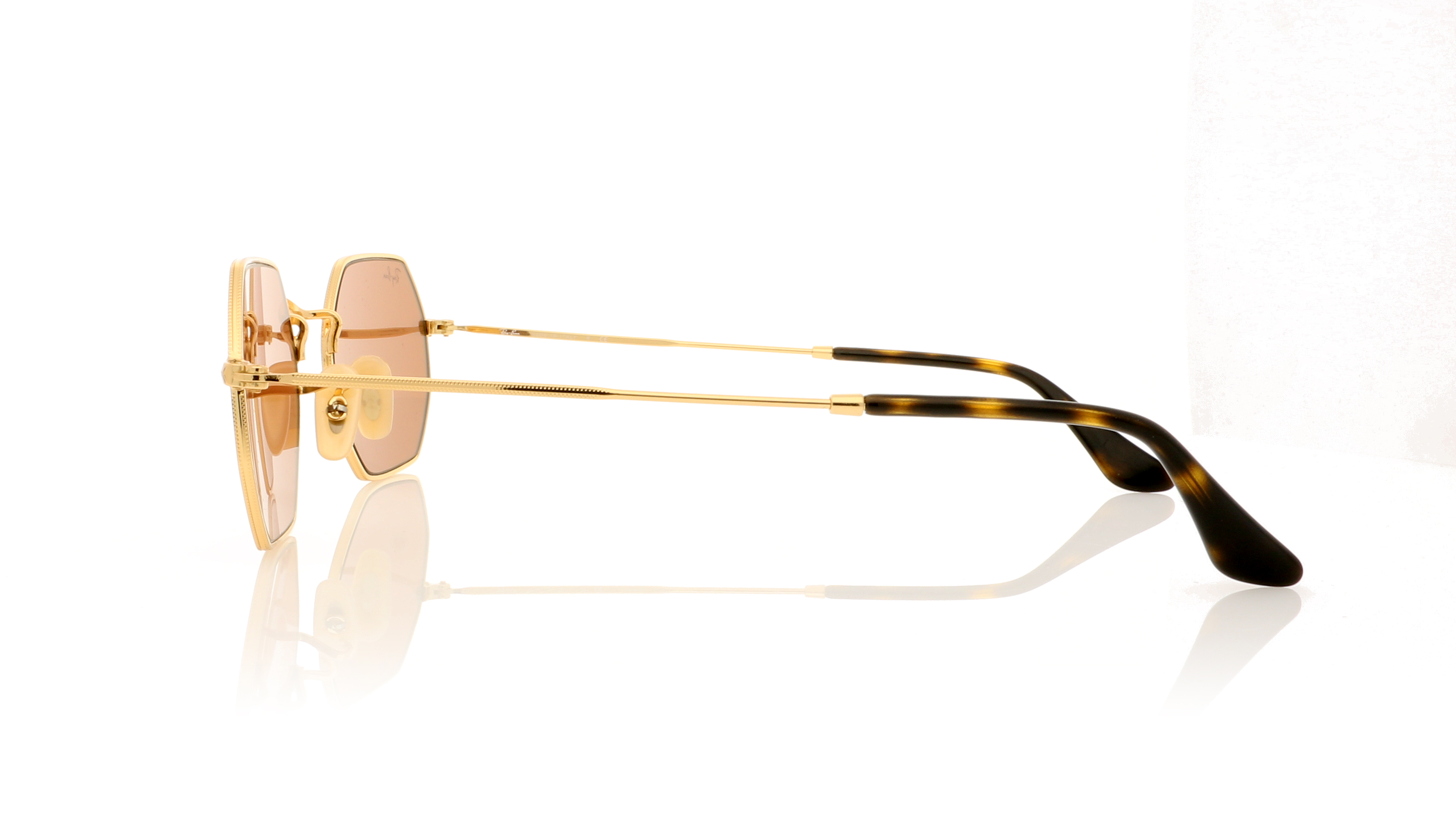 Ray-Ban Octagonal 0RB3556N Gold/copper flash lenses 001/Z2 Sunglasses