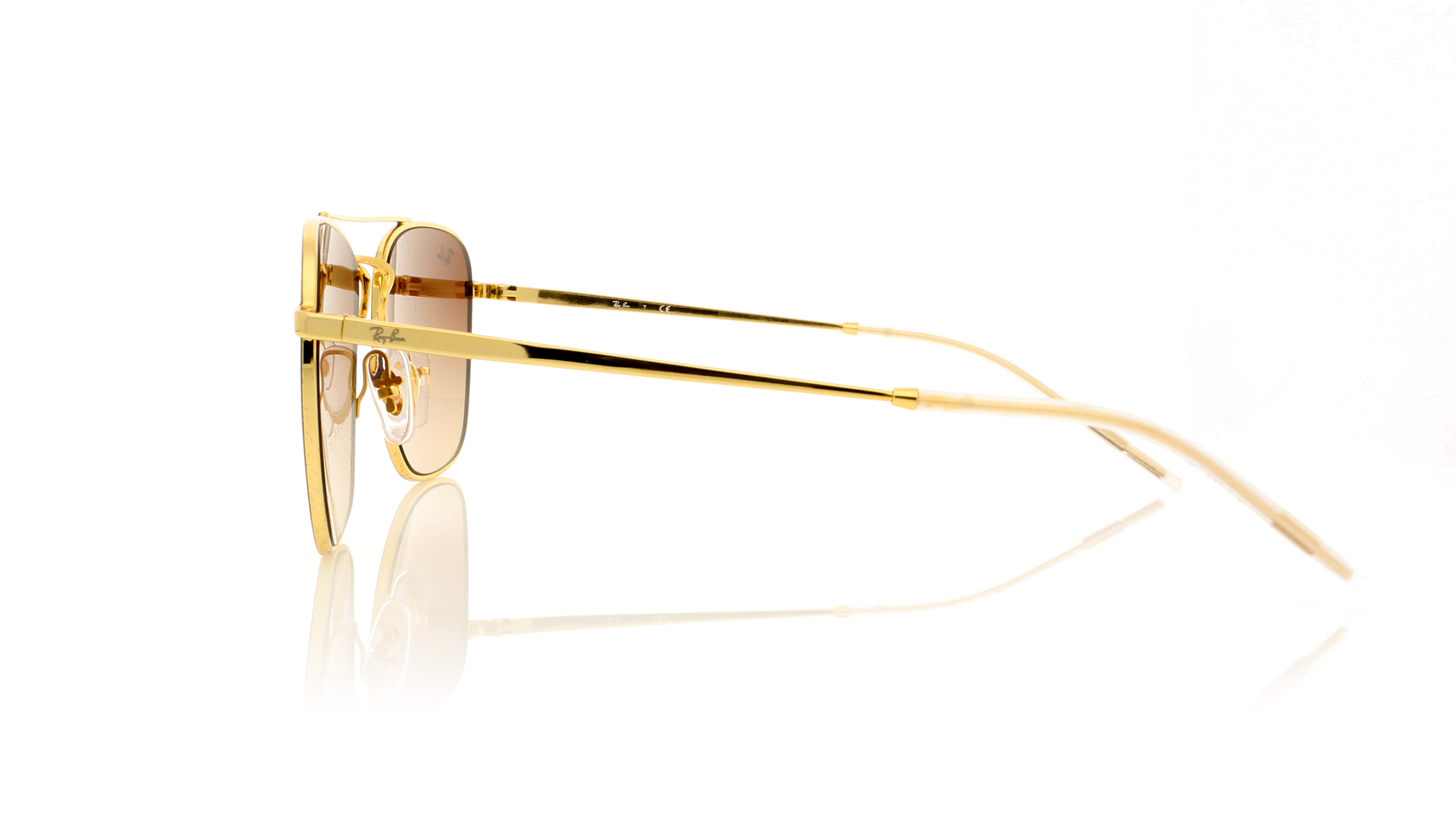 Ray-Ban RB3588 Brown On Gold 905513 Sunglasses