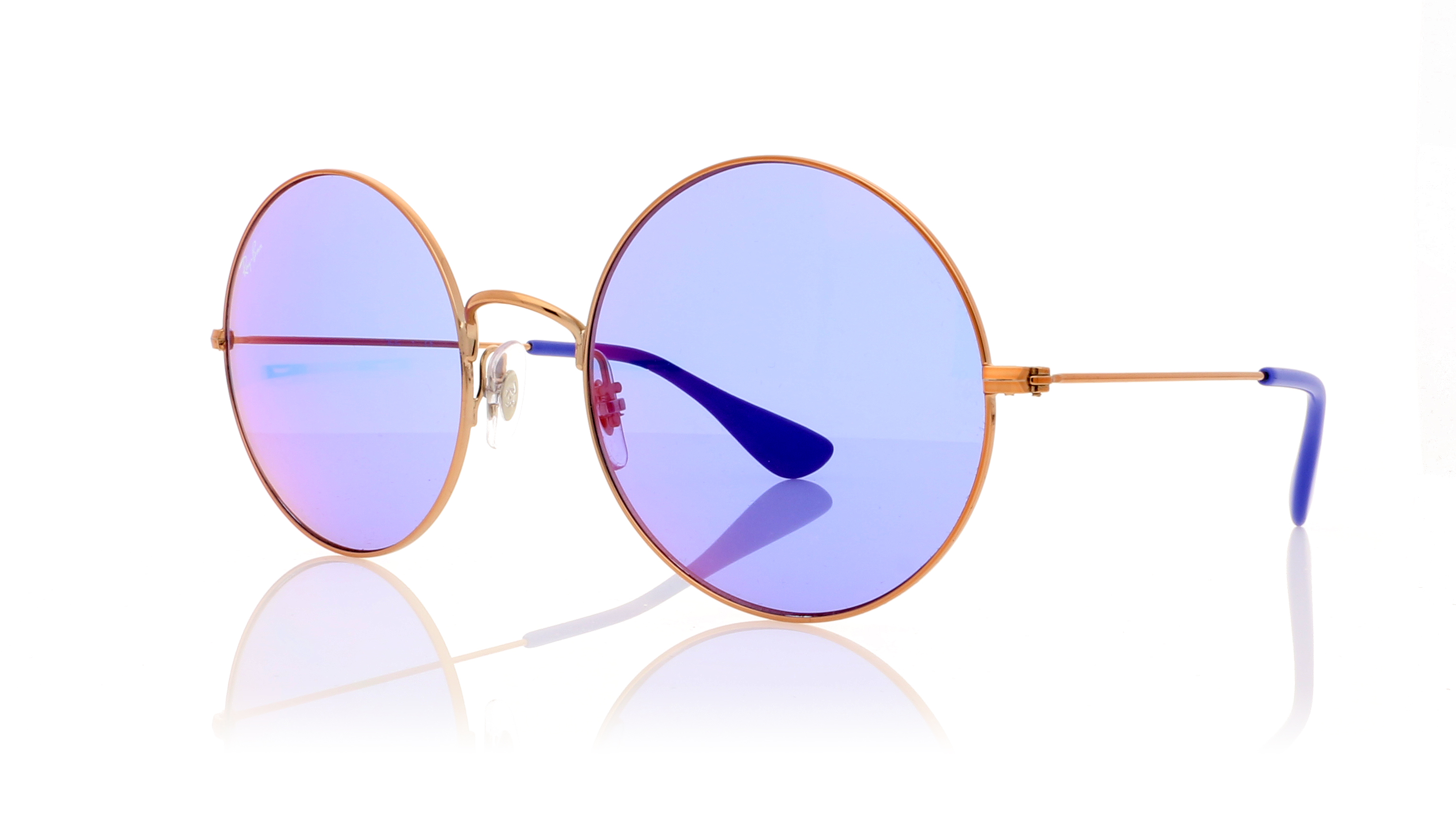 Ray-Ban 0RB3592 Shiny Copper/Blue 9035D1 Sunglasses