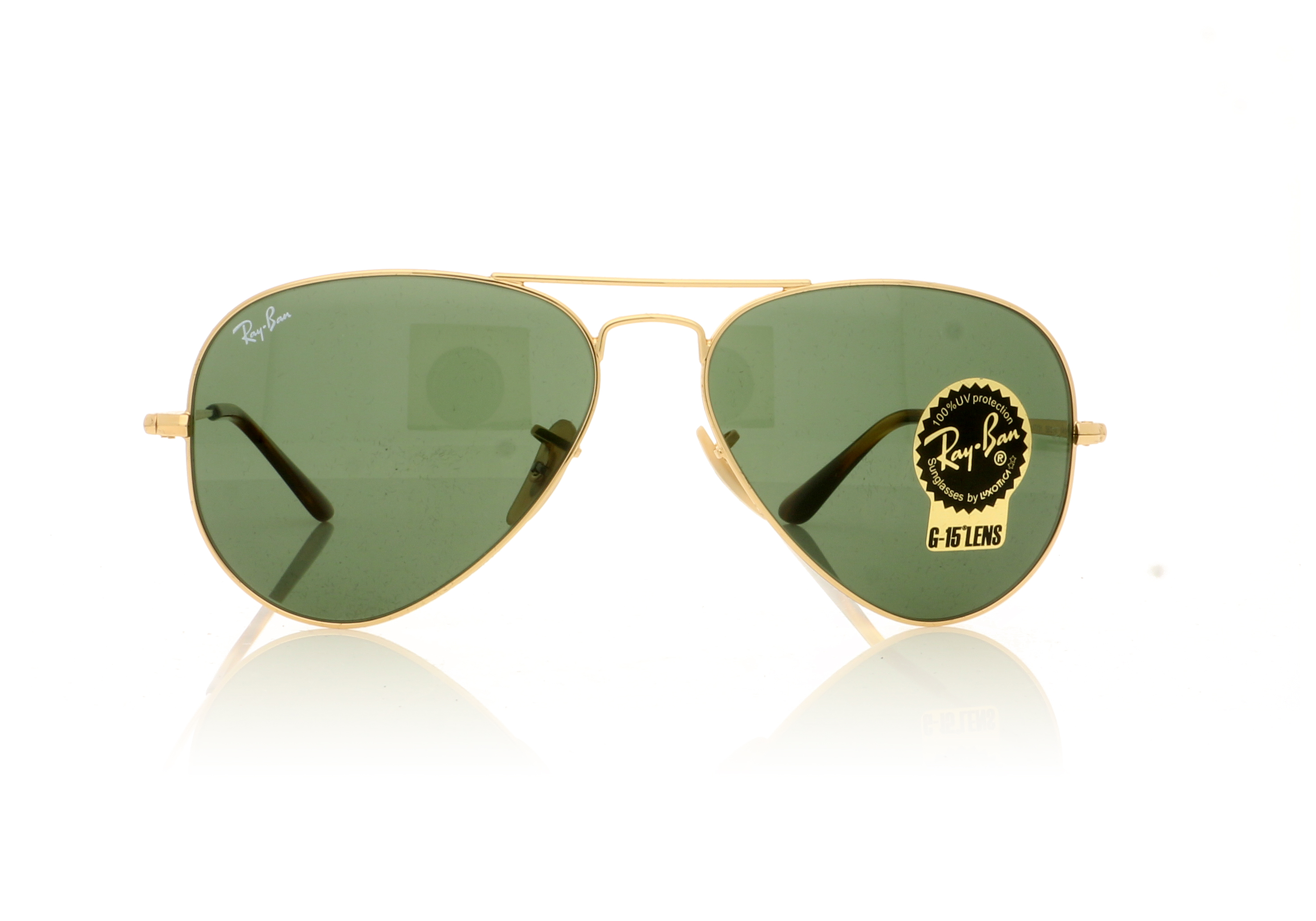 Ray-Ban AVIATOR METAL II RB3689 Gold 914731 Sunglasses