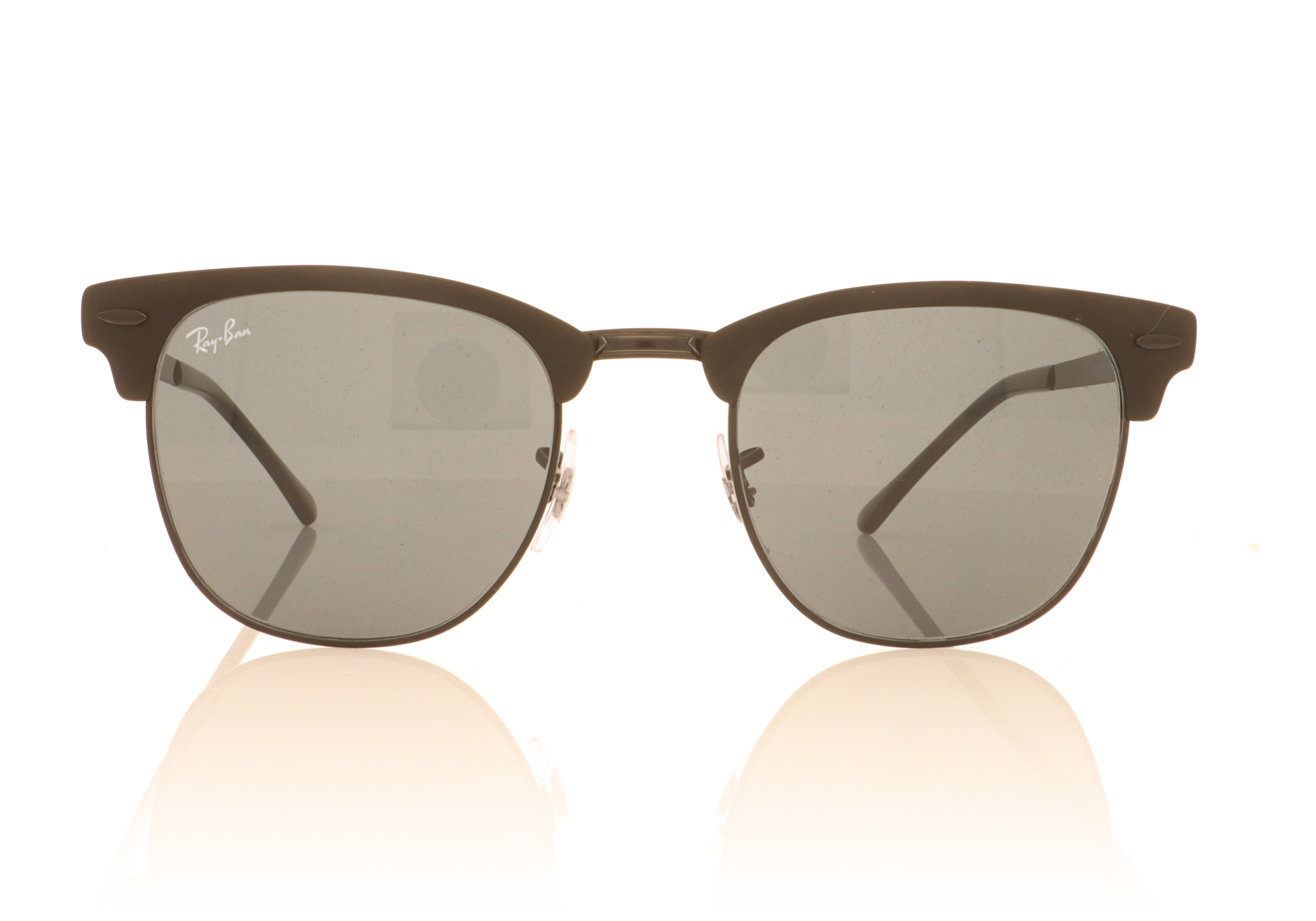 Ray-Ban CLUBMASTER METAL RB3716 Black 186/R5 Sunglasses