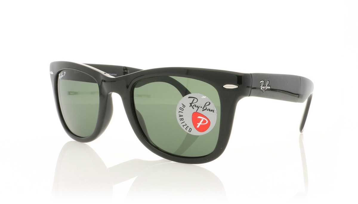 Ray-Ban FOLDING WAYFARER RB4105 Black 601/58 Sunglasses