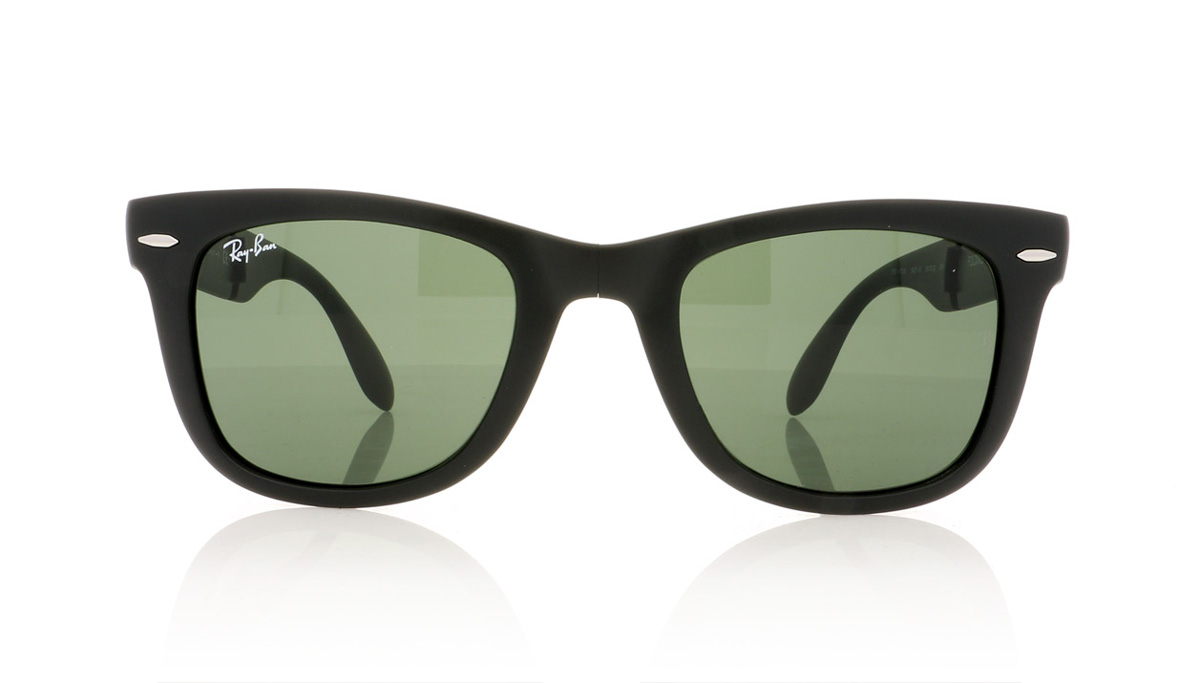 Ray-Ban FOLDING WAYFARER RB4105 Black 601S Sunglasses