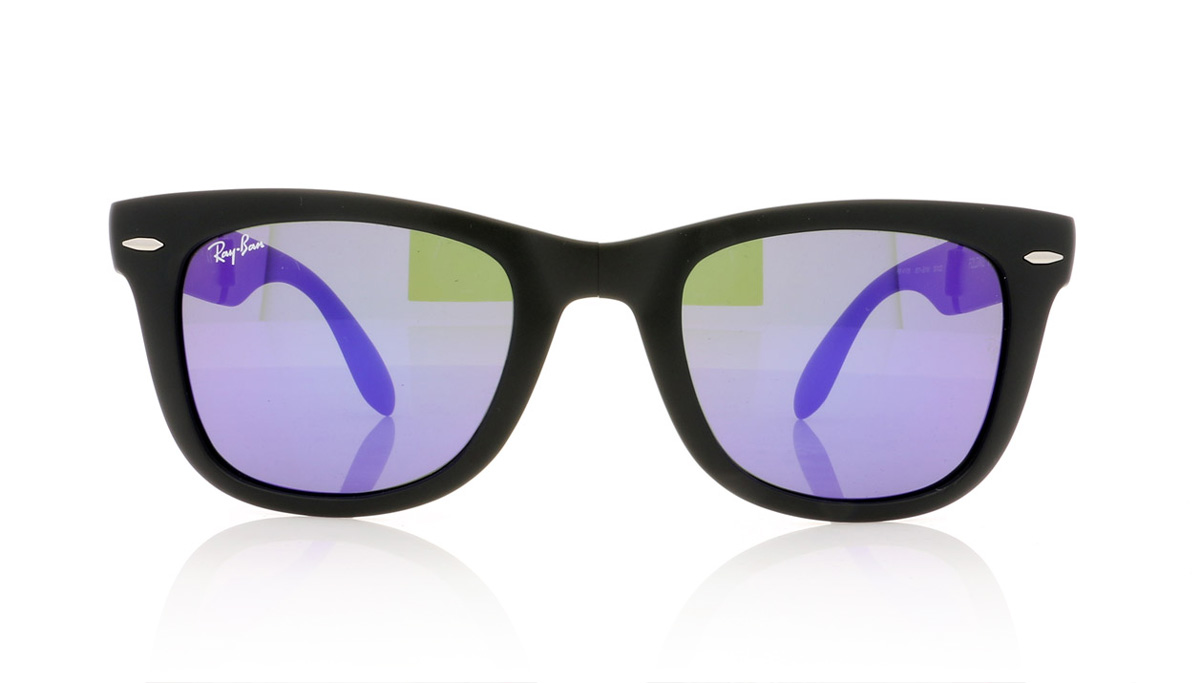 Ray-Ban FOLDING WAYFARER RB4105 Black 601S Sunglasses