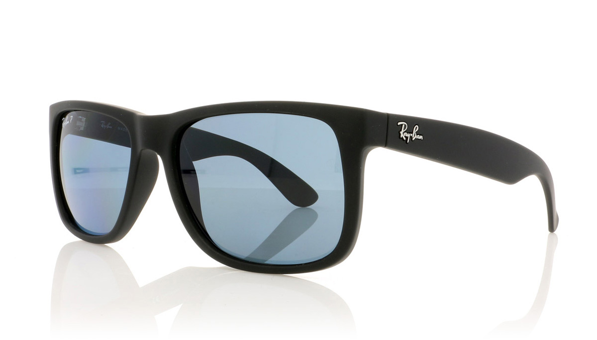Ray-Ban JUSTIN RB4165 Black 622/2V Sunglasses