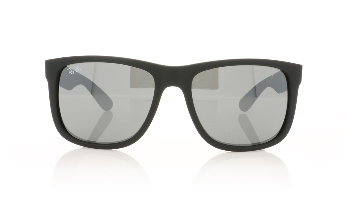 Ray-Ban JUSTIN RB4165 Black 622/6G Sunglasses