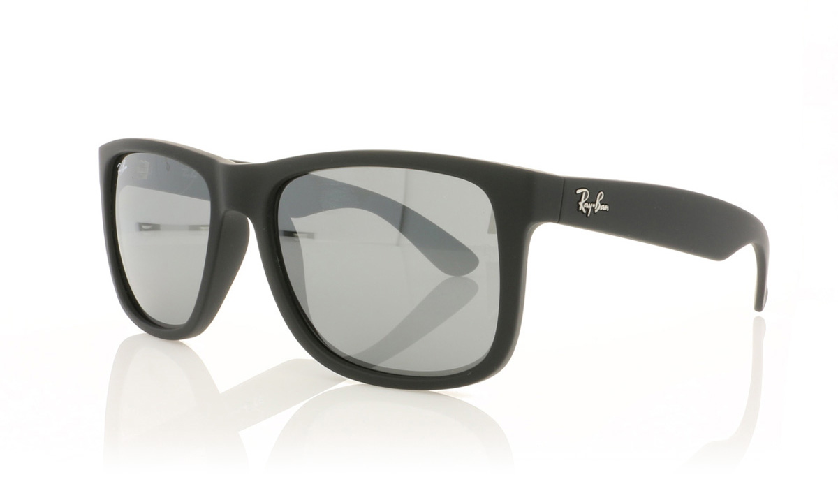 Ray-Ban JUSTIN RB4165 Black 622/6G Sunglasses