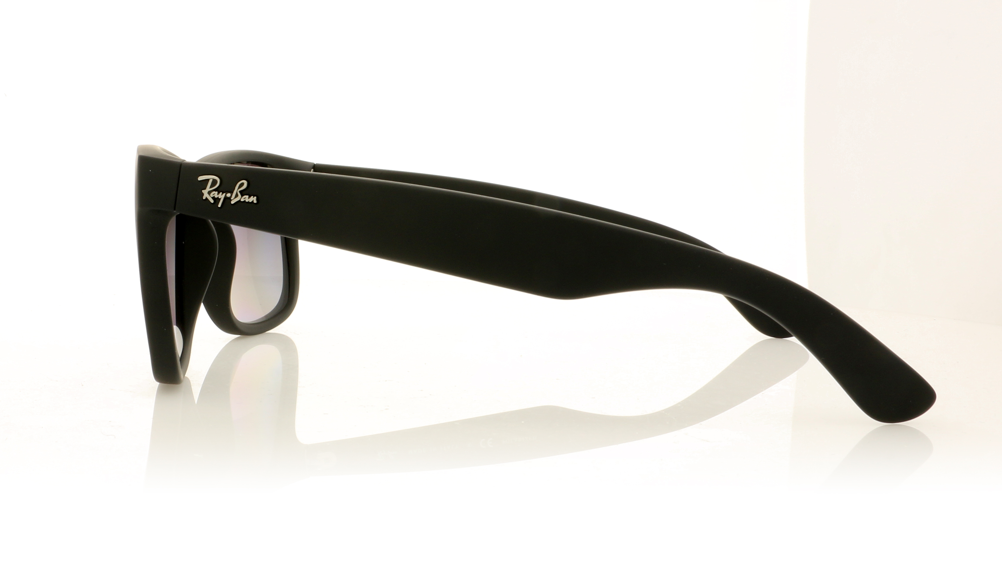 Ray-Ban JUSTIN RB4165 Black 622/T3 Sunglasses
