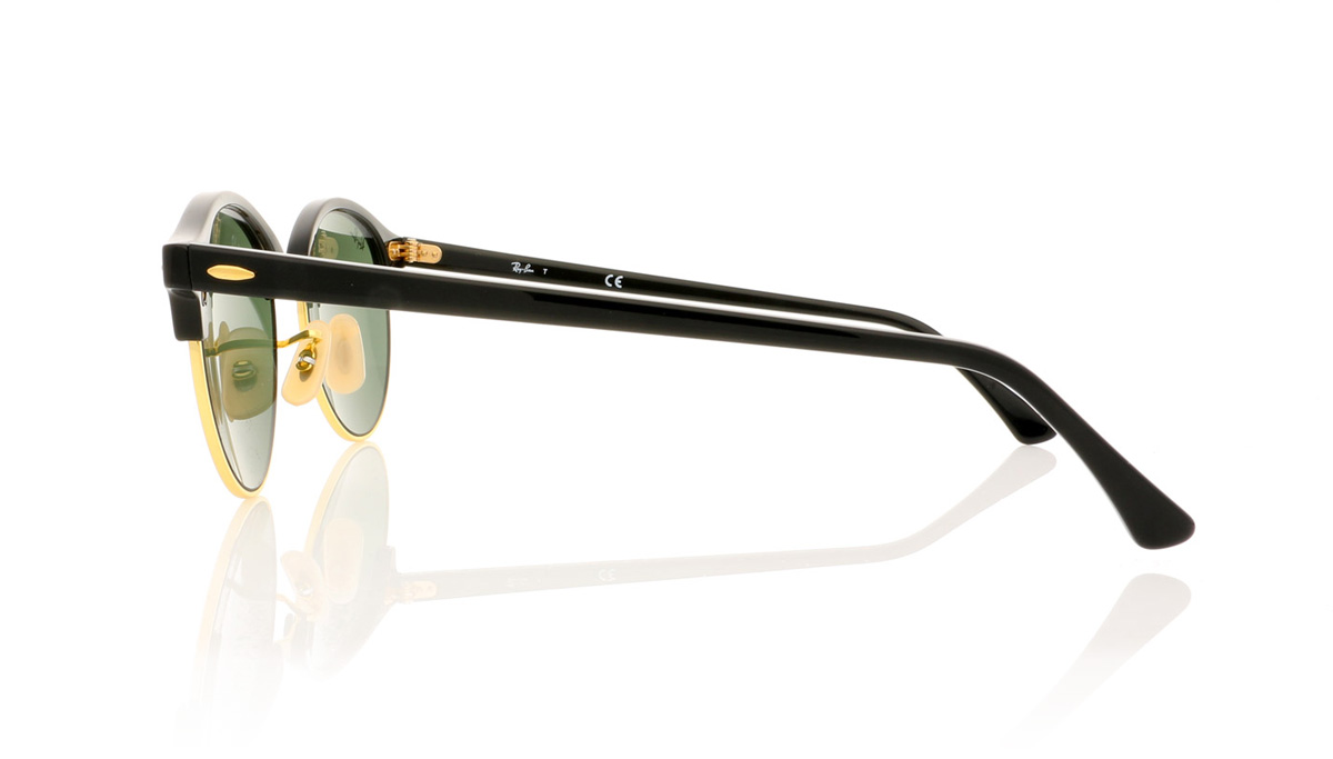 Ray-Ban CLUBROUND RB4246 Black 901 Sunglasses