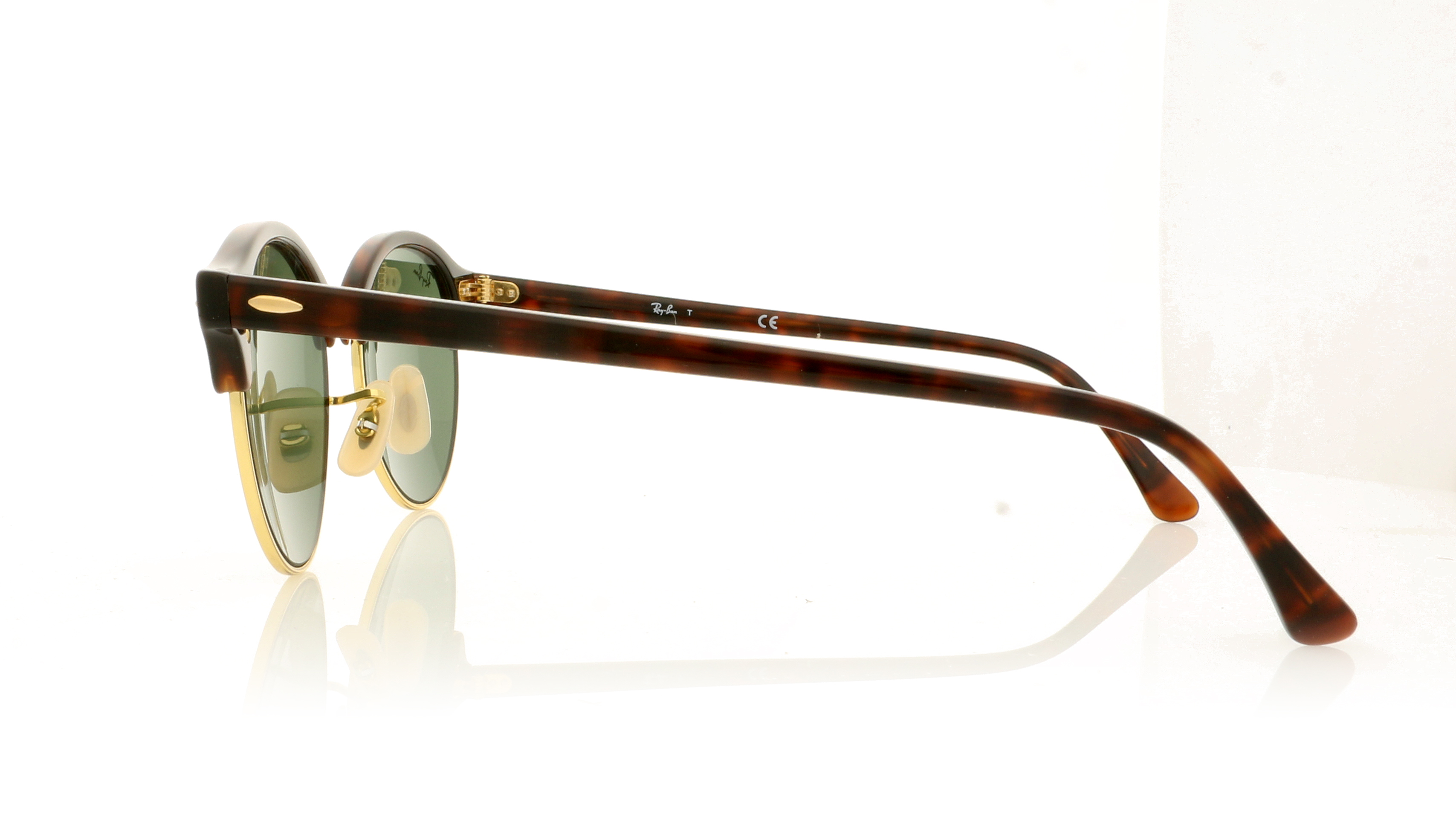 Ray-Ban CLUBROUND RB4246 Red Havana 990 Sunglasses