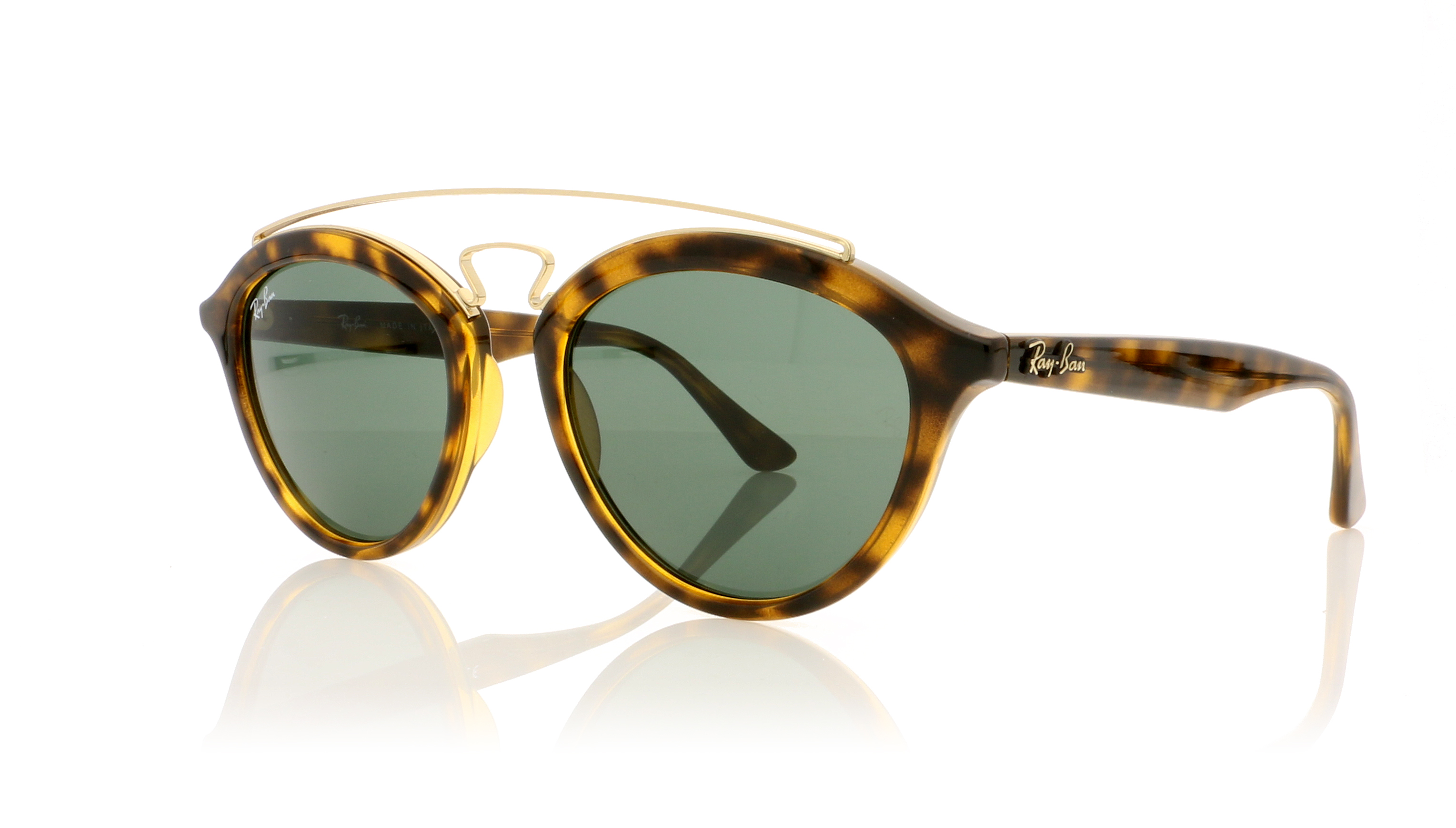 Ray-Ban RB4257 Havana/dark green lenses 710/71 Sunglasses