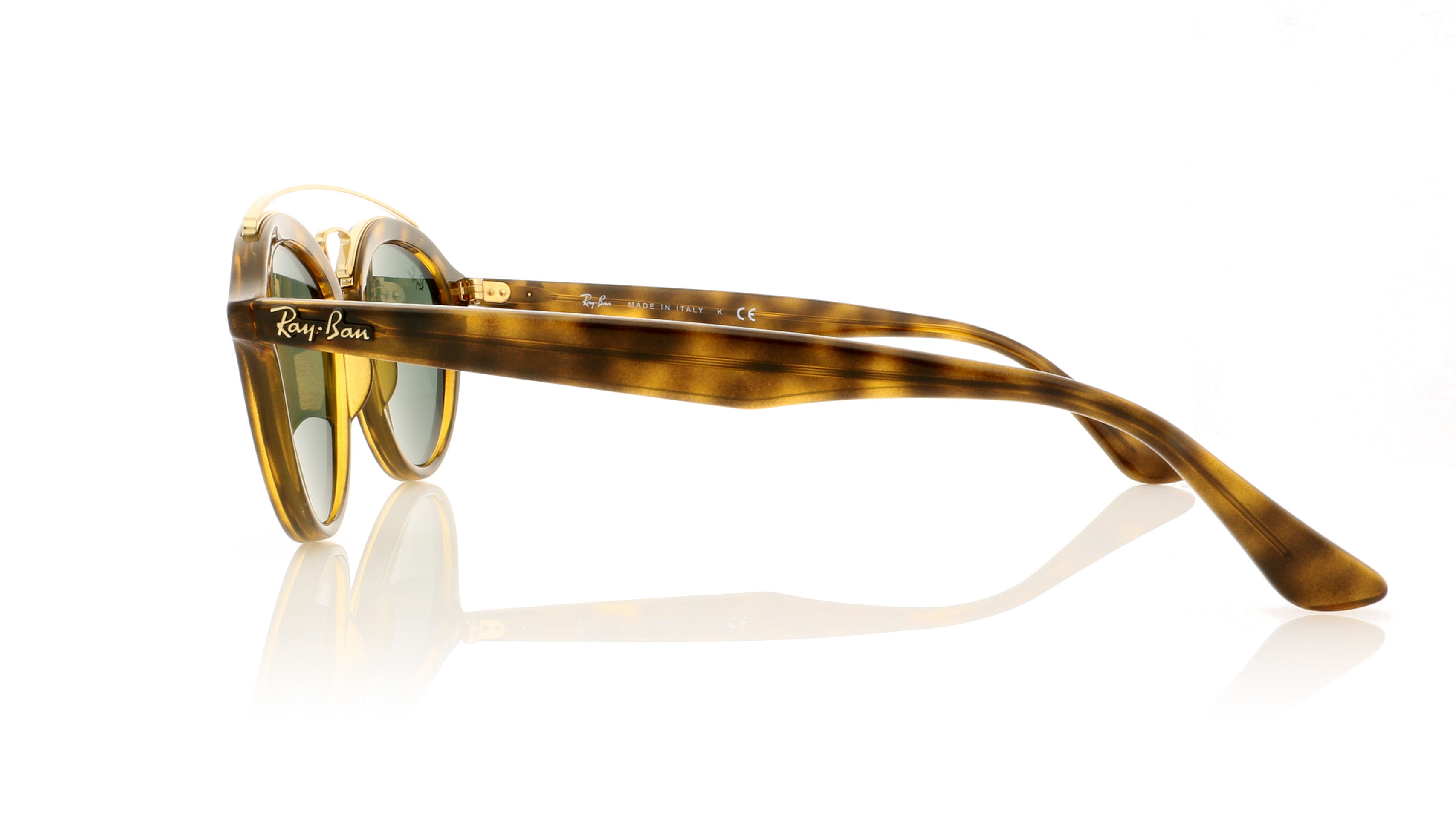 Ray-Ban RB4257 Havana/dark green lenses 710/71 Sunglasses