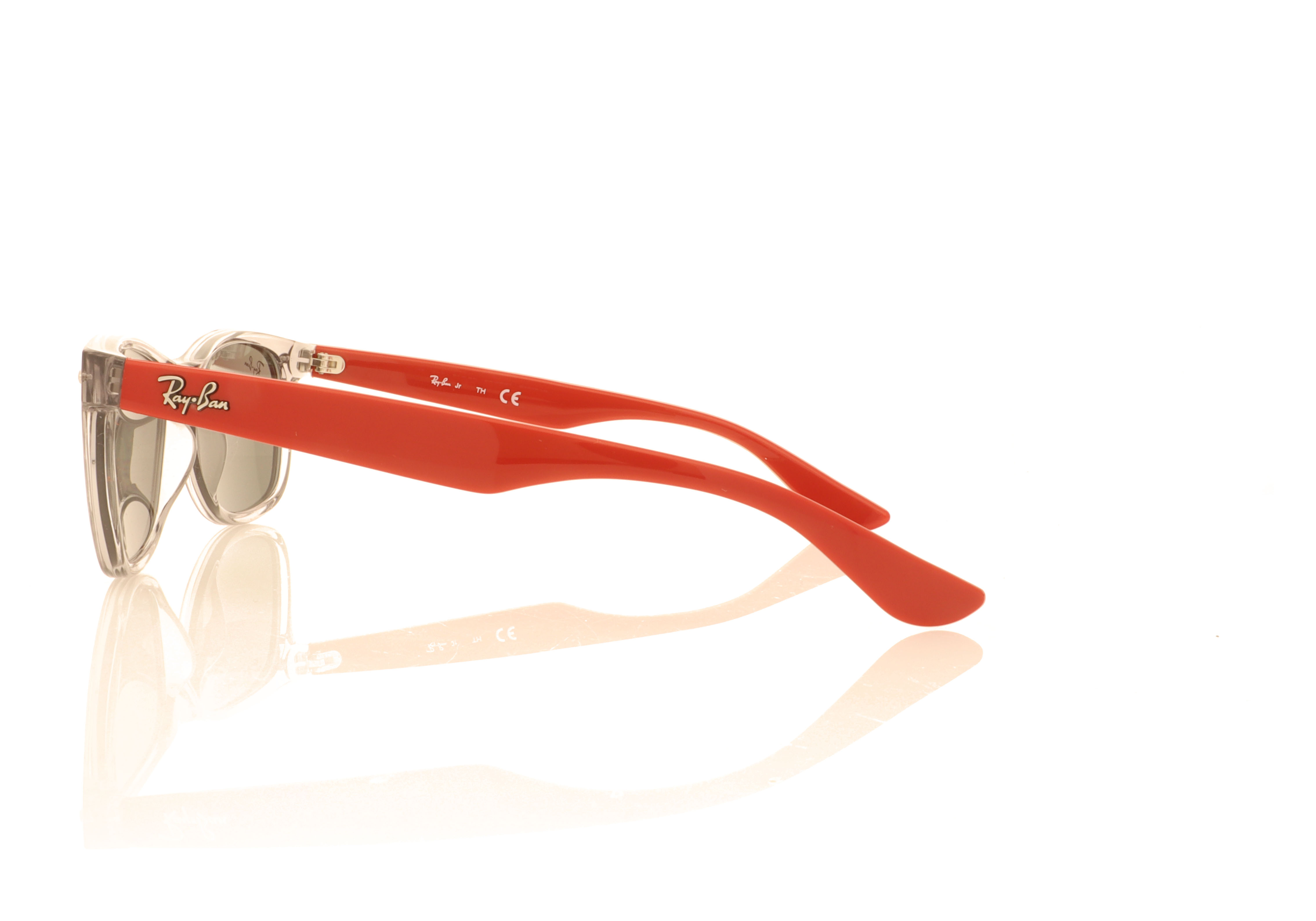 Ray-Ban JUNIOR NEW WAYFARER RJ9052S Transparent Grey 70636G Sunglasses