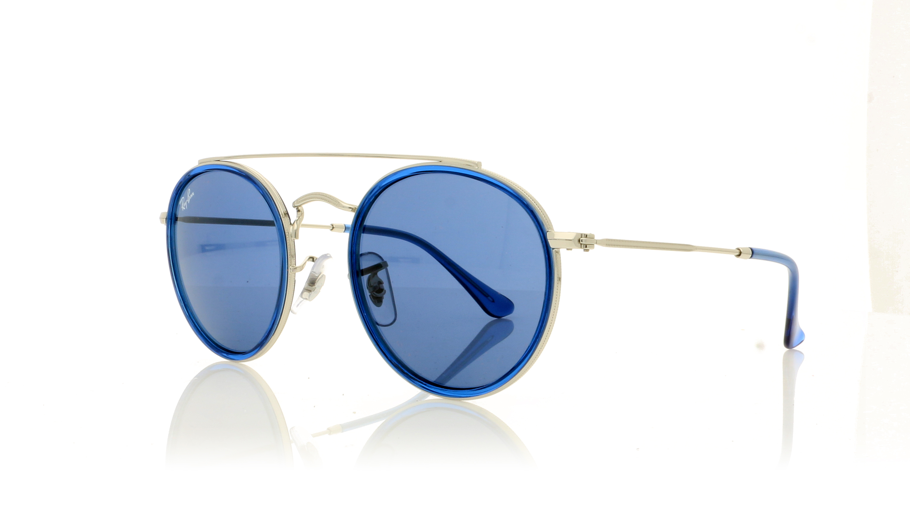 Ray-Ban 0RJ9647S Silver/Blue 212/80 Sunglasses