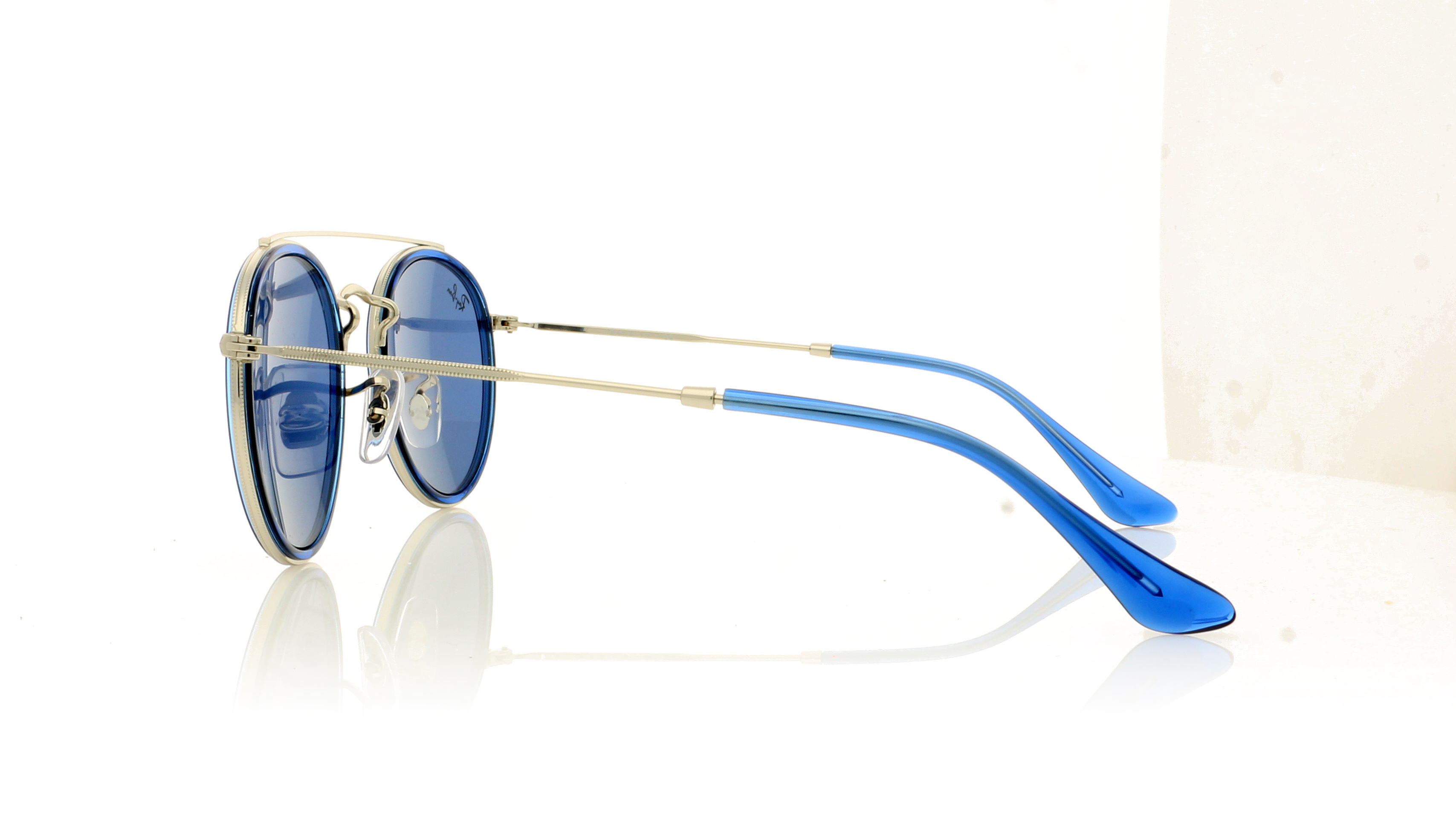 Ray-Ban 0RJ9647S Silver/Blue 212/80 Sunglasses