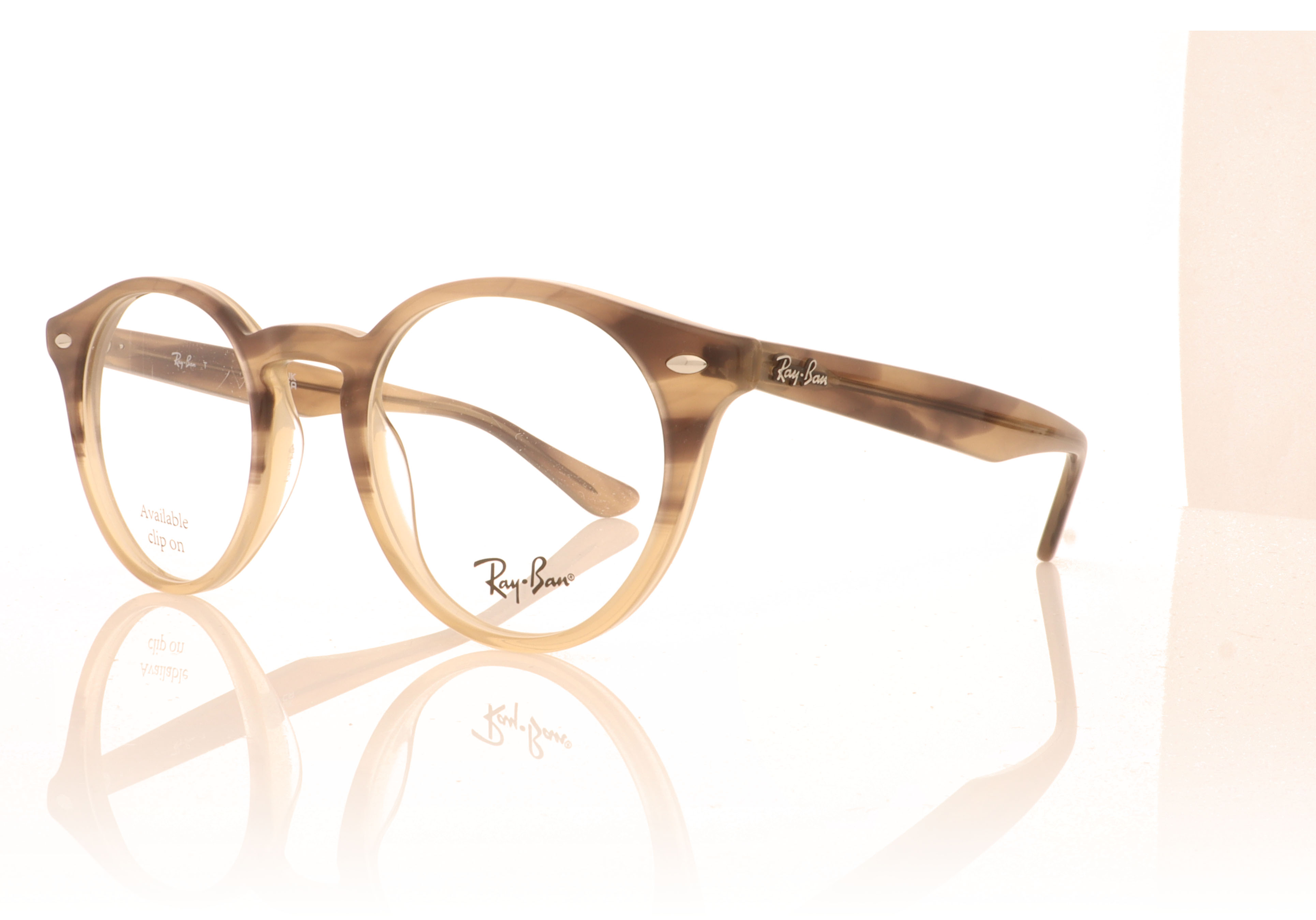 Ray-Ban 0RX2180V Brown Havana 8107 Glasses