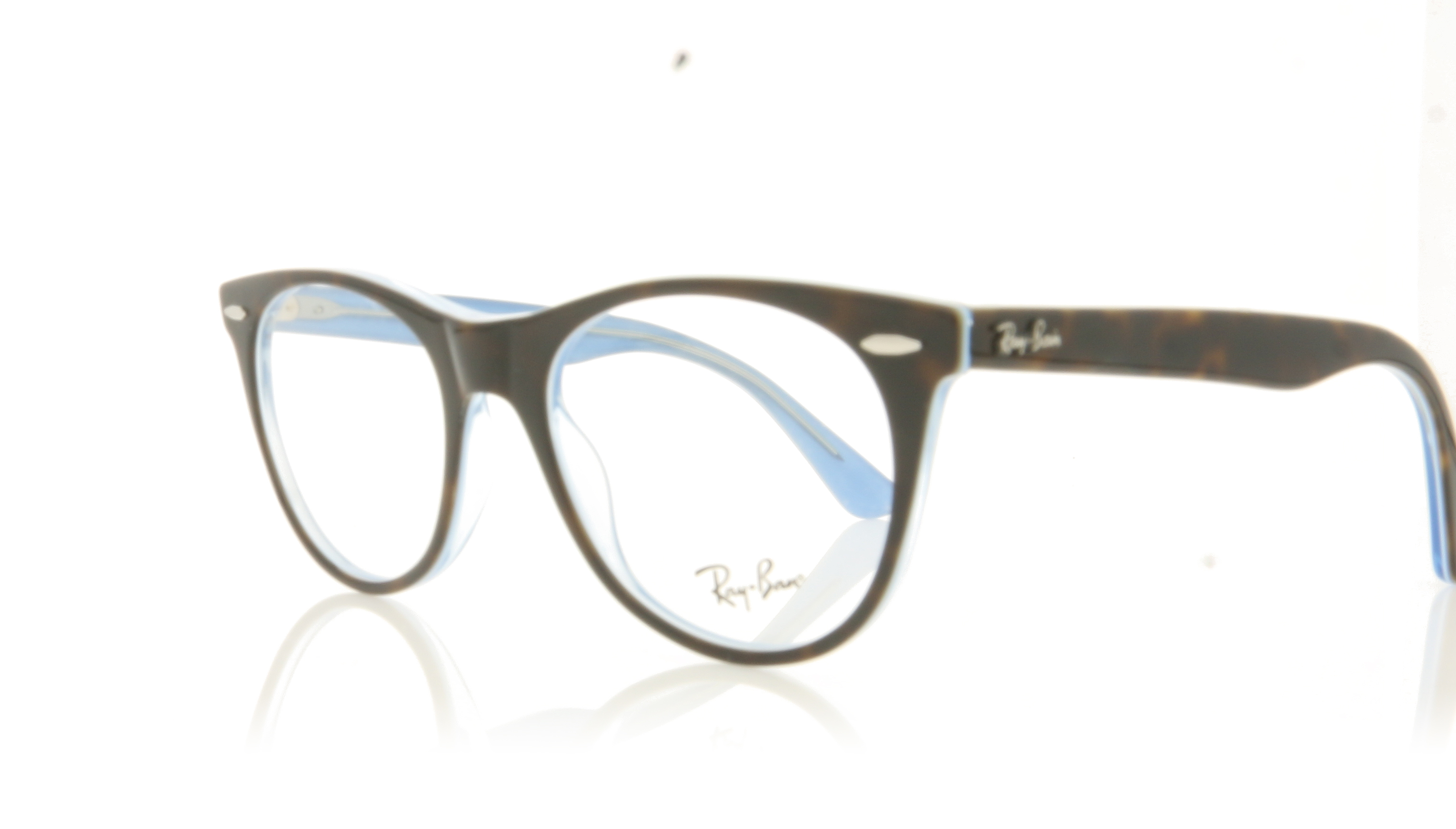 Ray-Ban Wayfarer Ii 0RX2185V Top Havana On Light Blue 5883 Glasses