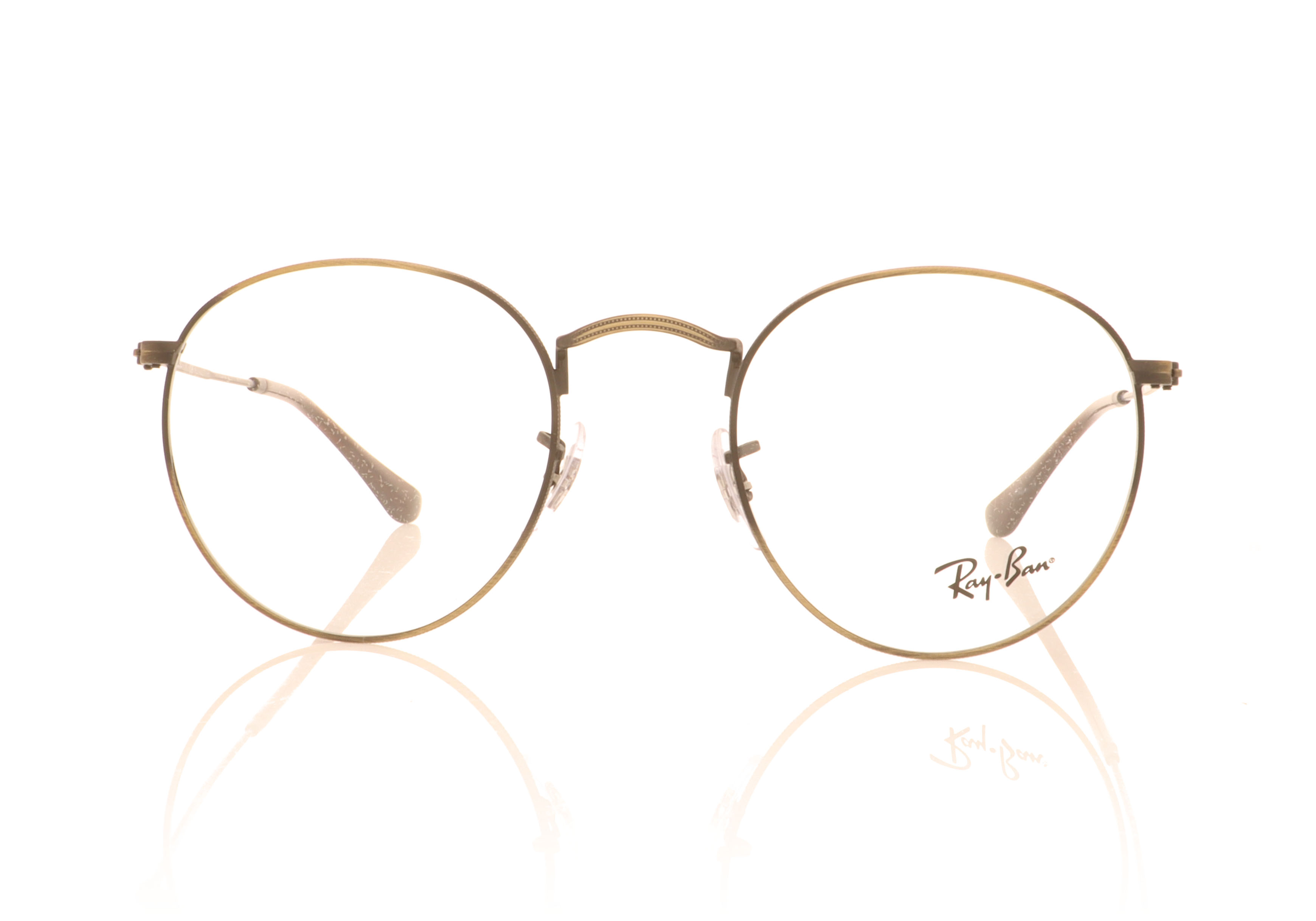 Ray-Ban Round Metal 0RX3447V Antique Gold 3117 Glasses