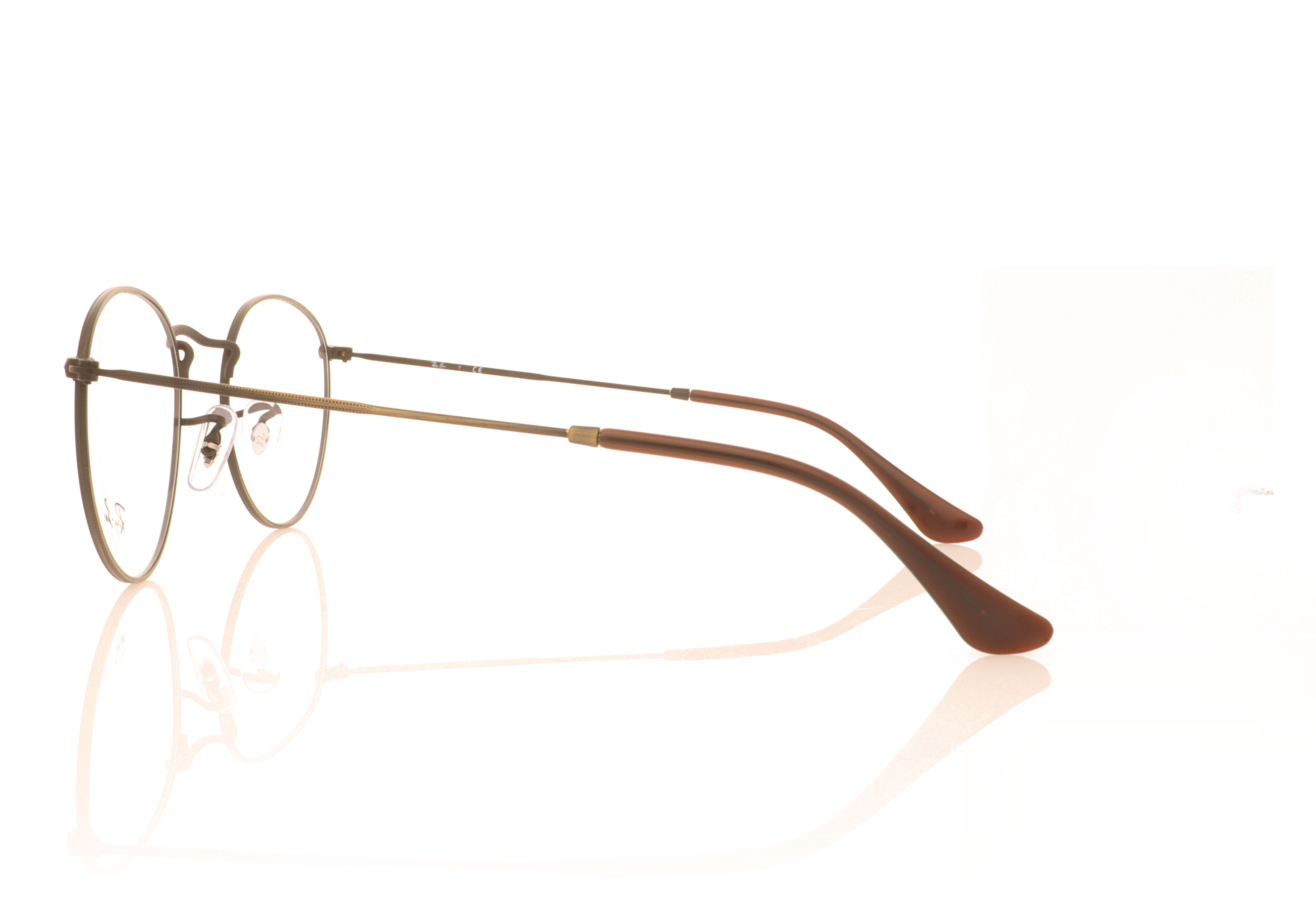 Ray-Ban Round Metal 0RX3447V Antique Gold 3117 Glasses