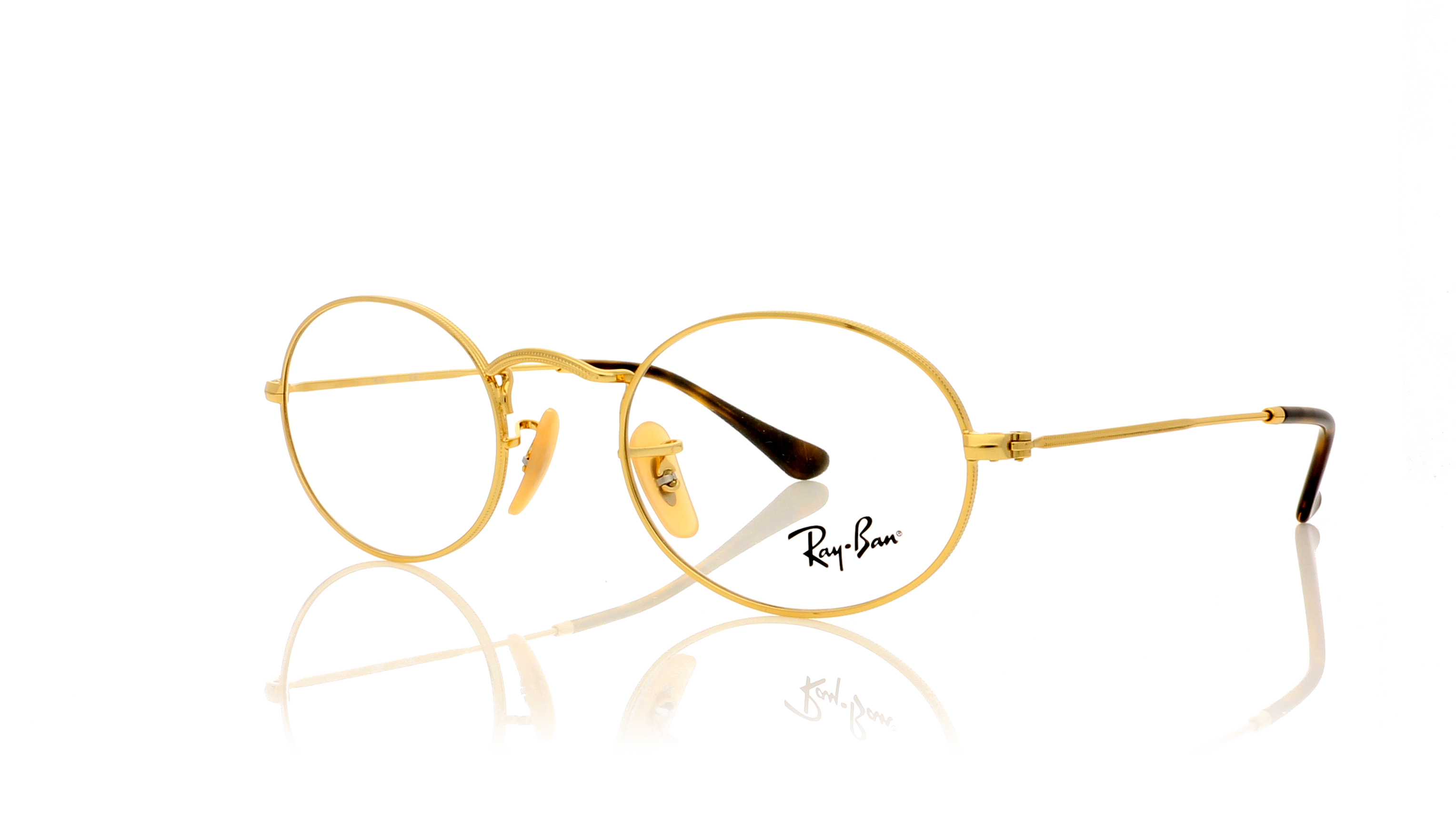Ray-Ban OVAL RX3547V Gold 2500 Glasses