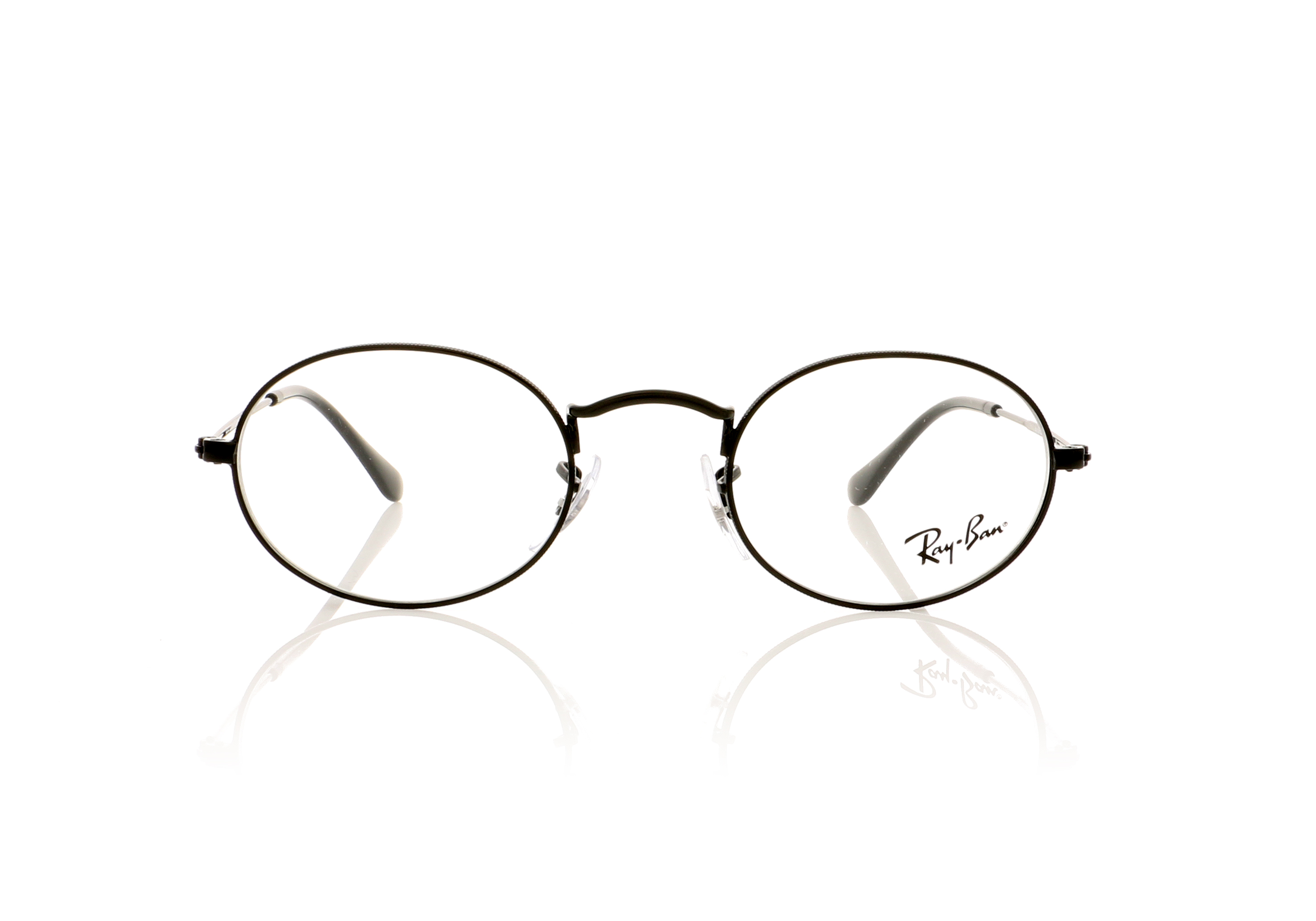 Ray-Ban Oval 0RX3547V Shiny Black 2509 Glasses