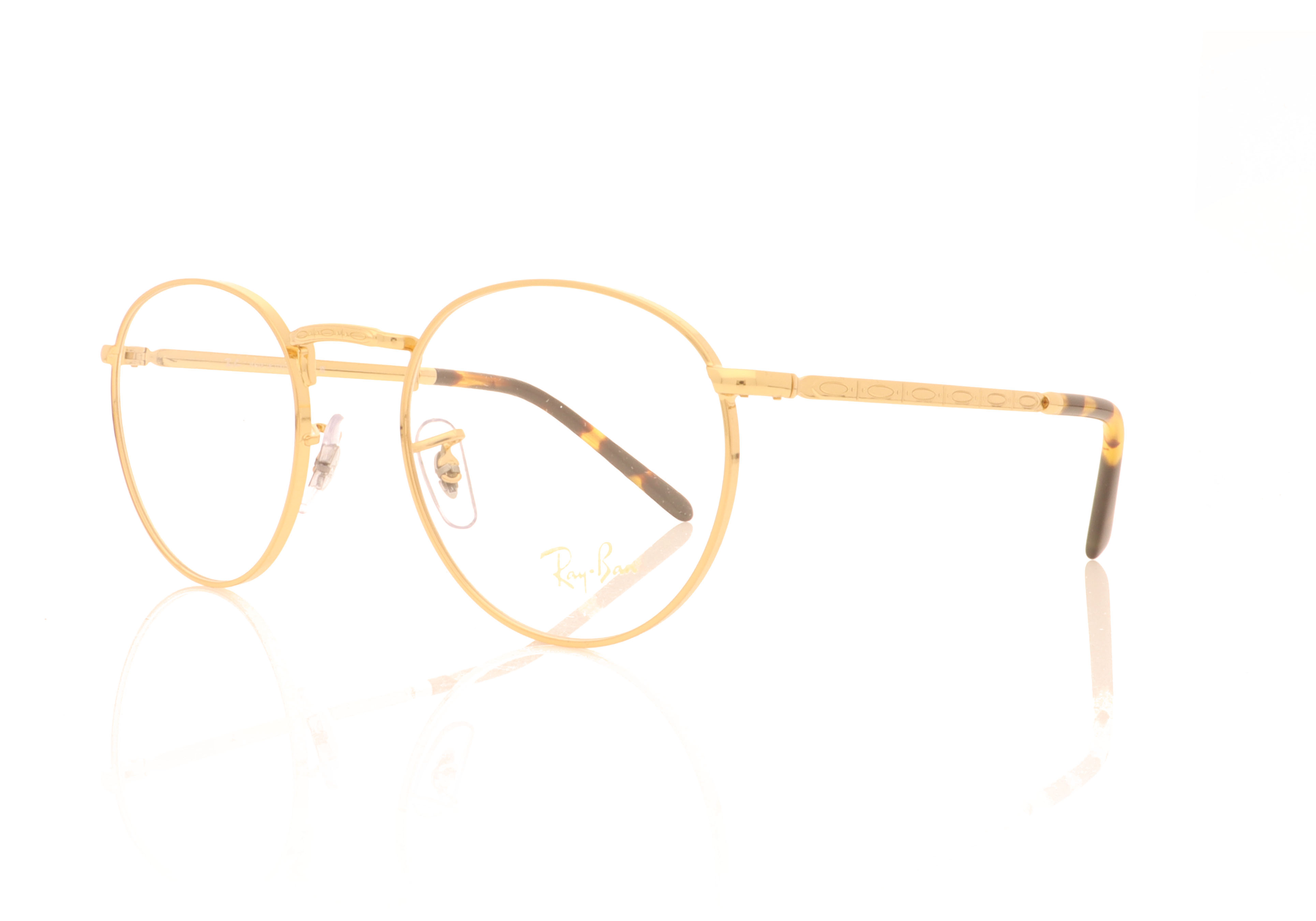 Ray-Ban NEW ROUND RX3637V Gold 3086 Glasses