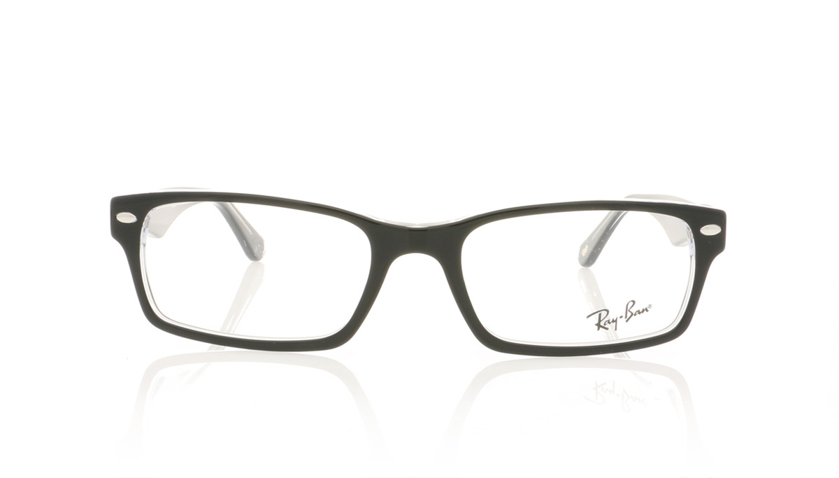 Ray-Ban RX5206 Black On Transparent 2034 Glasses