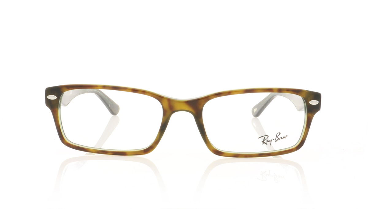Ray-Ban 0RX5206 Havana/Green 2445 Glasses