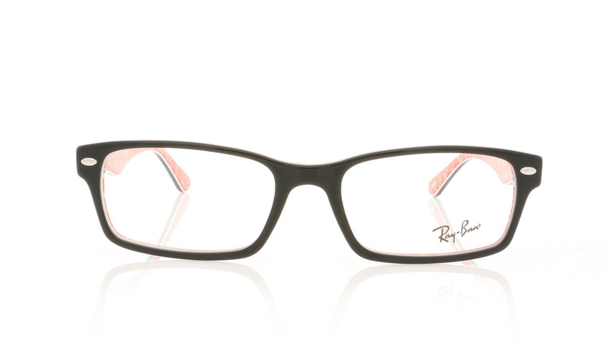 Ray-Ban RX5206 Black On Red 2479 Glasses